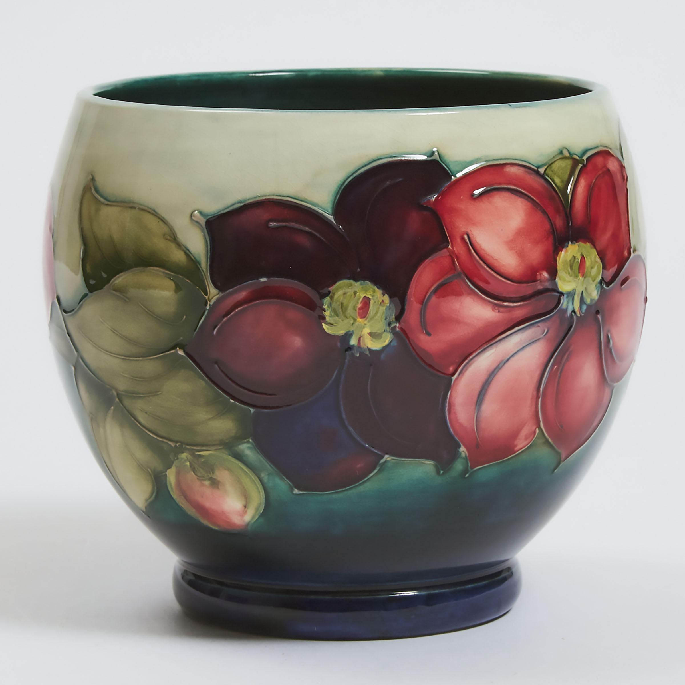 Moorcroft Clematis Vase c 1960 3ac444