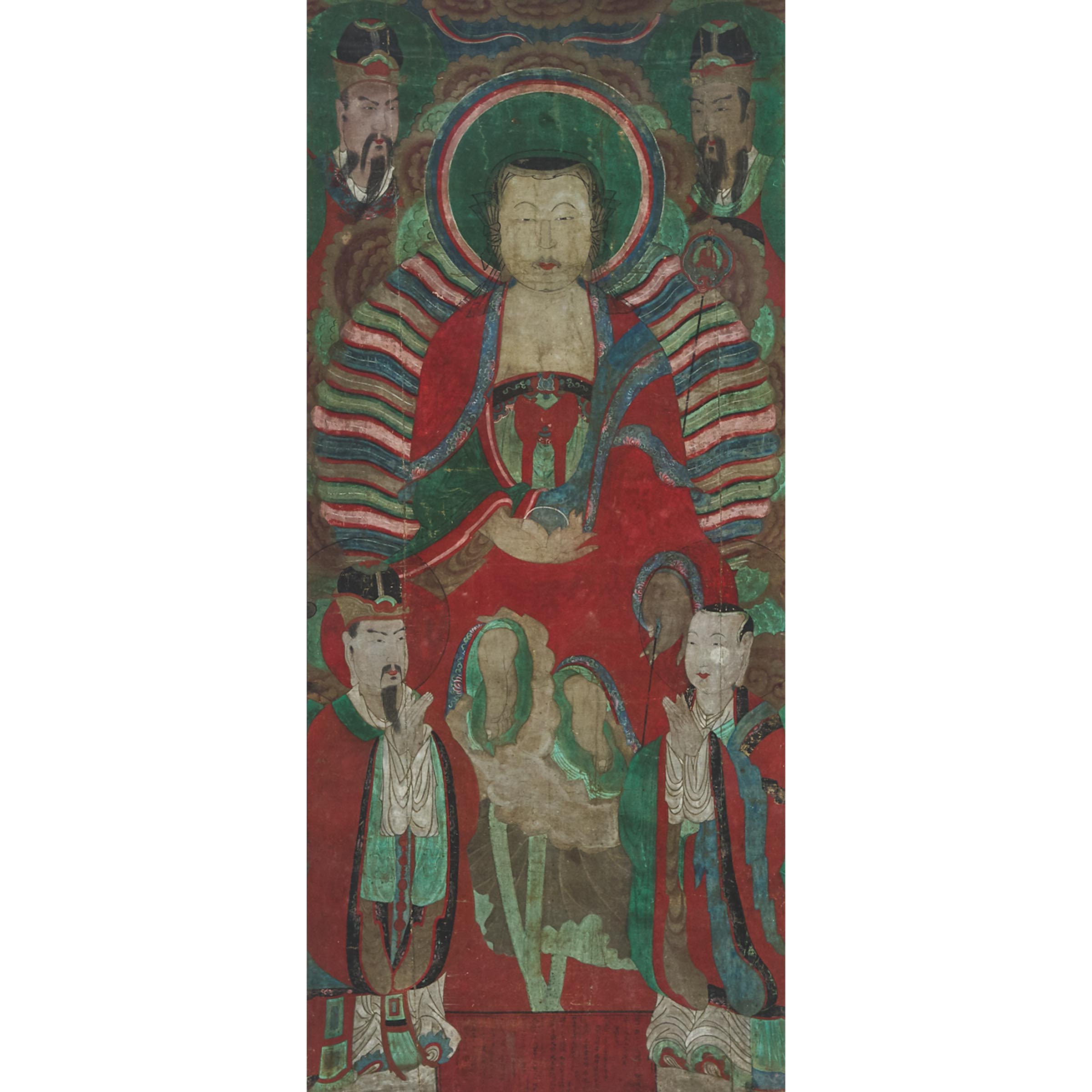 A Painting of Bodhisattva Ksitigarbha