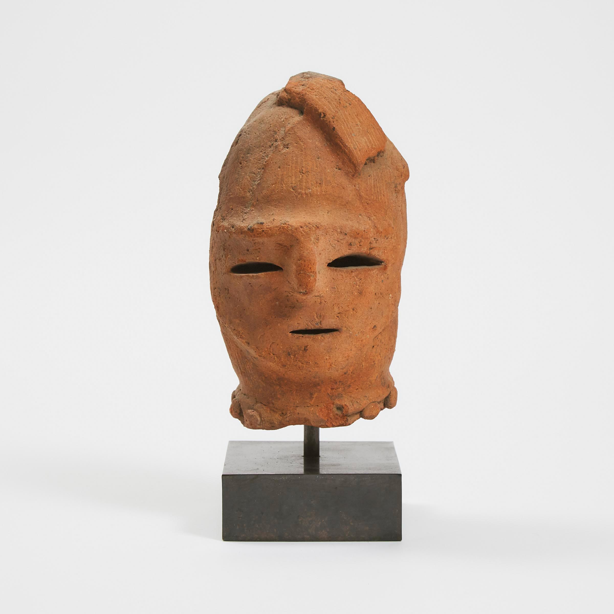 A Japanese Earthenware Haniwa Head  3ac538