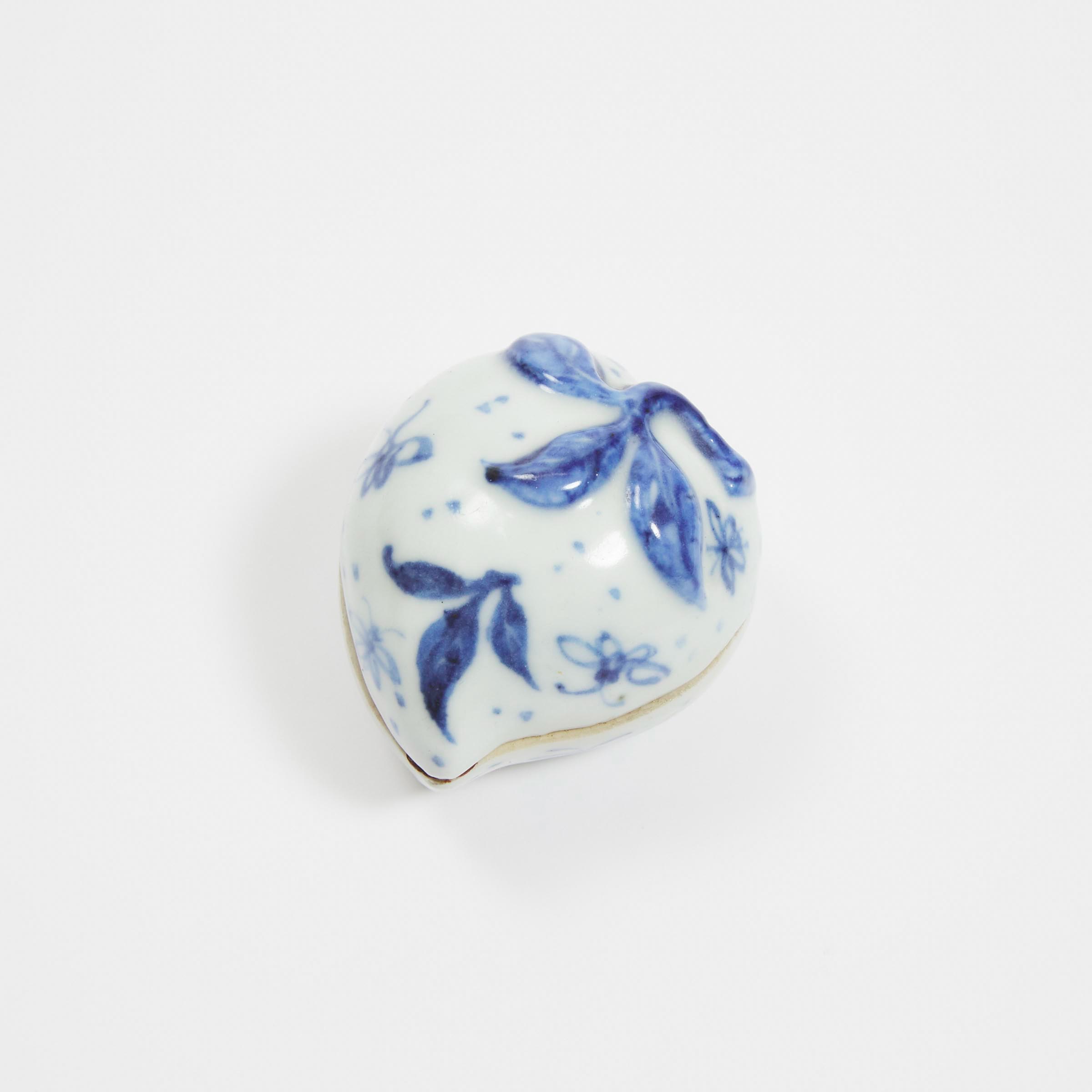 A Japanese Hirado Peach Form Blue 3ac5a4