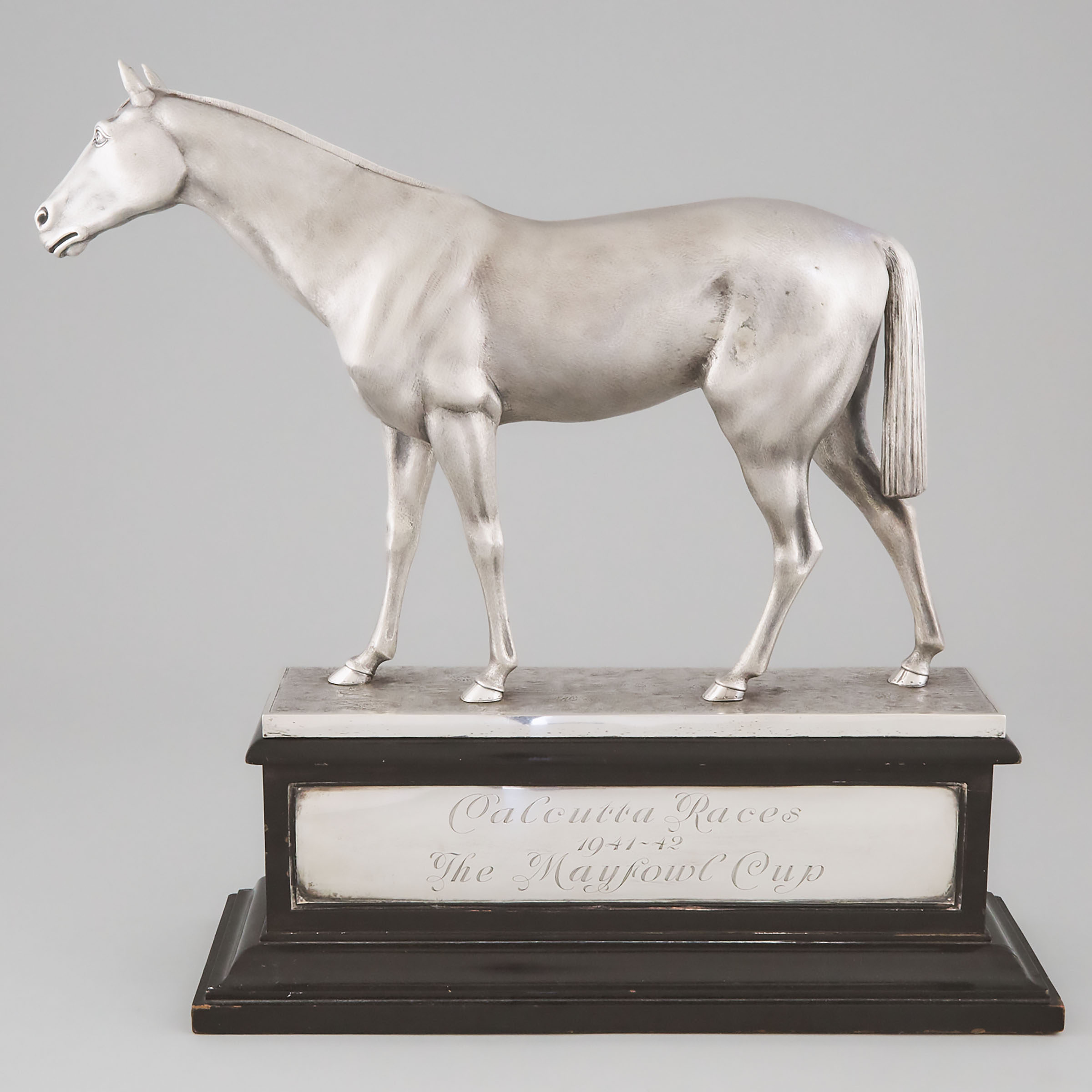 Indian Silver Racing Trophy Modelled 3ac5ac