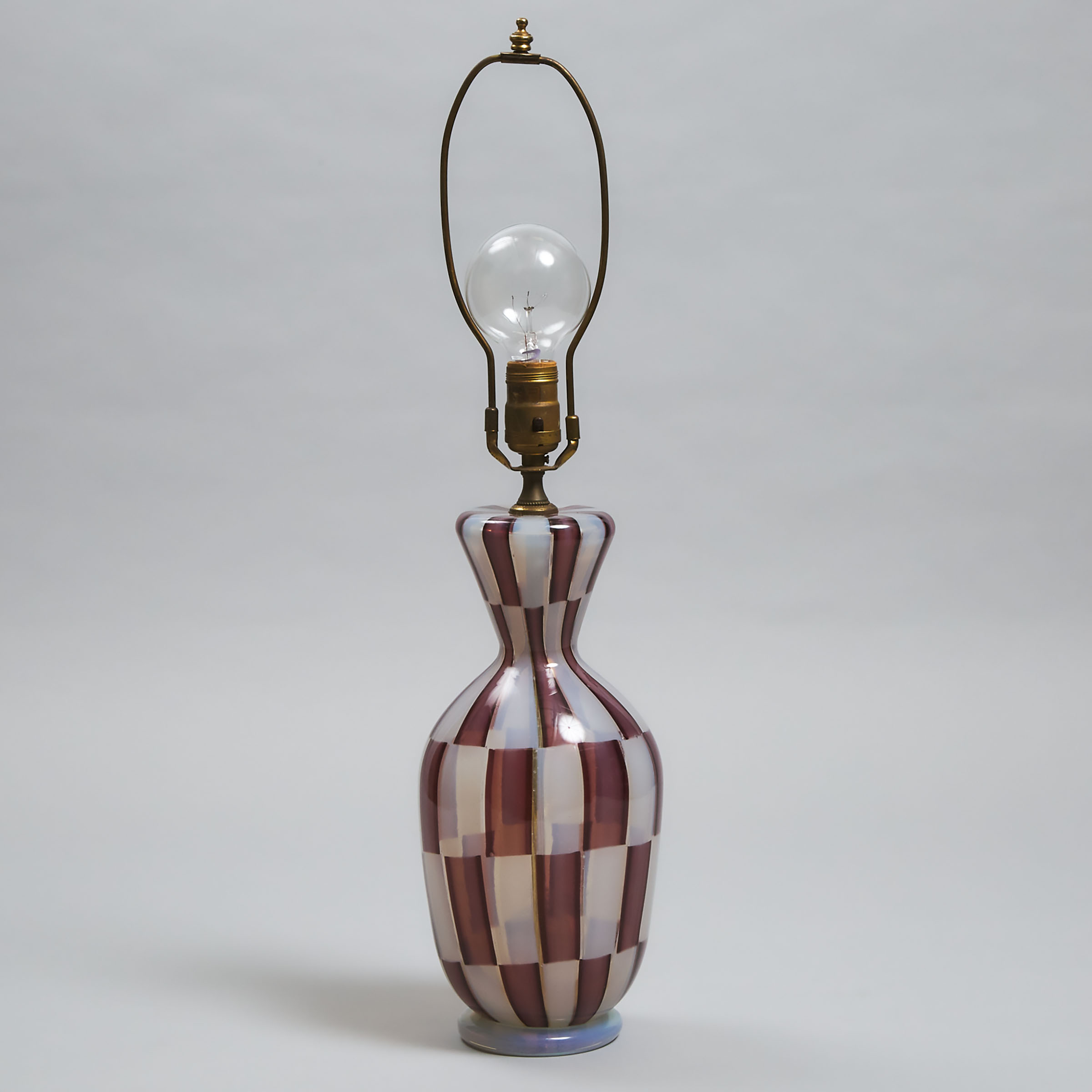 Murano Pezzato Glass Table Lamp,