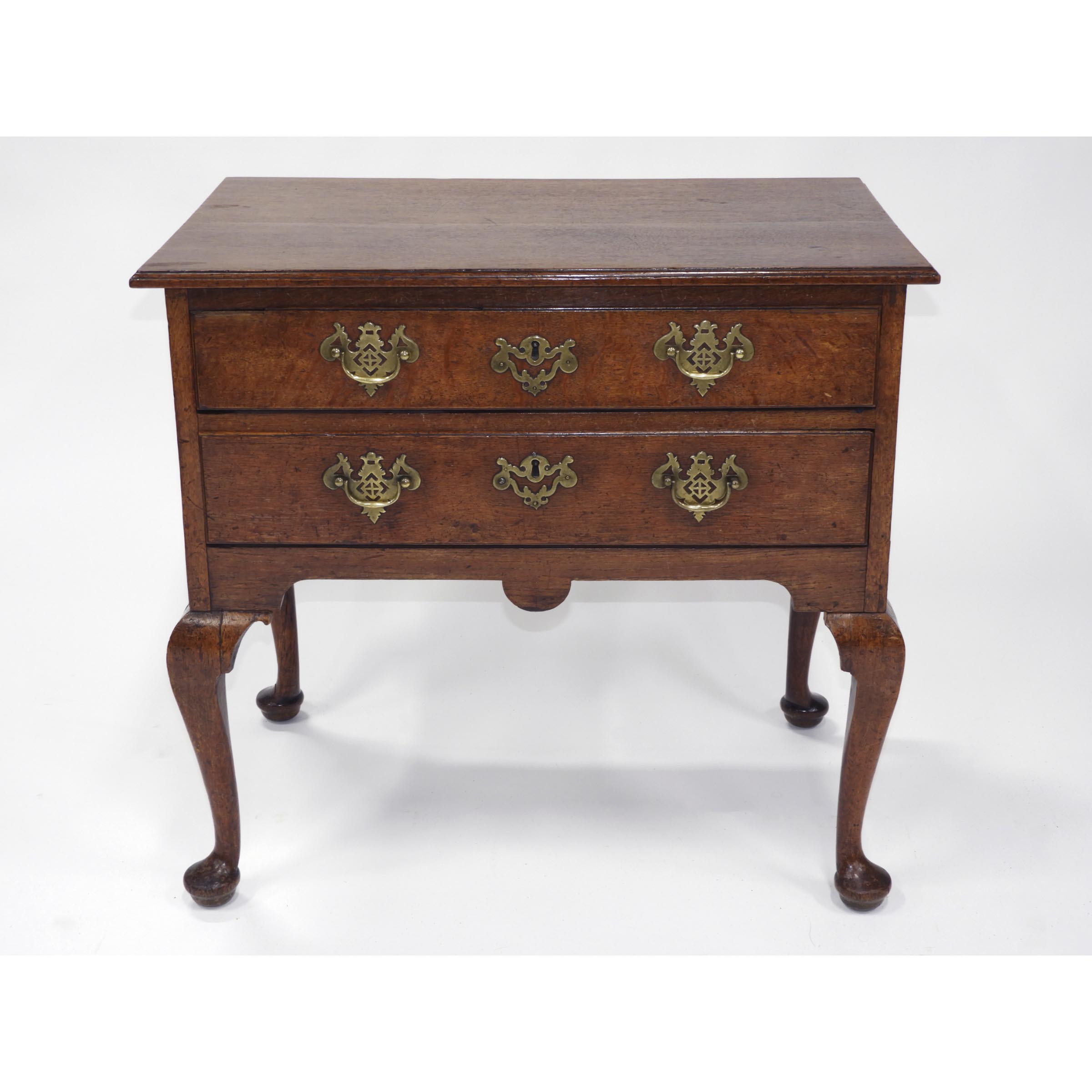 English Oak Lowboy Dresser, 18th