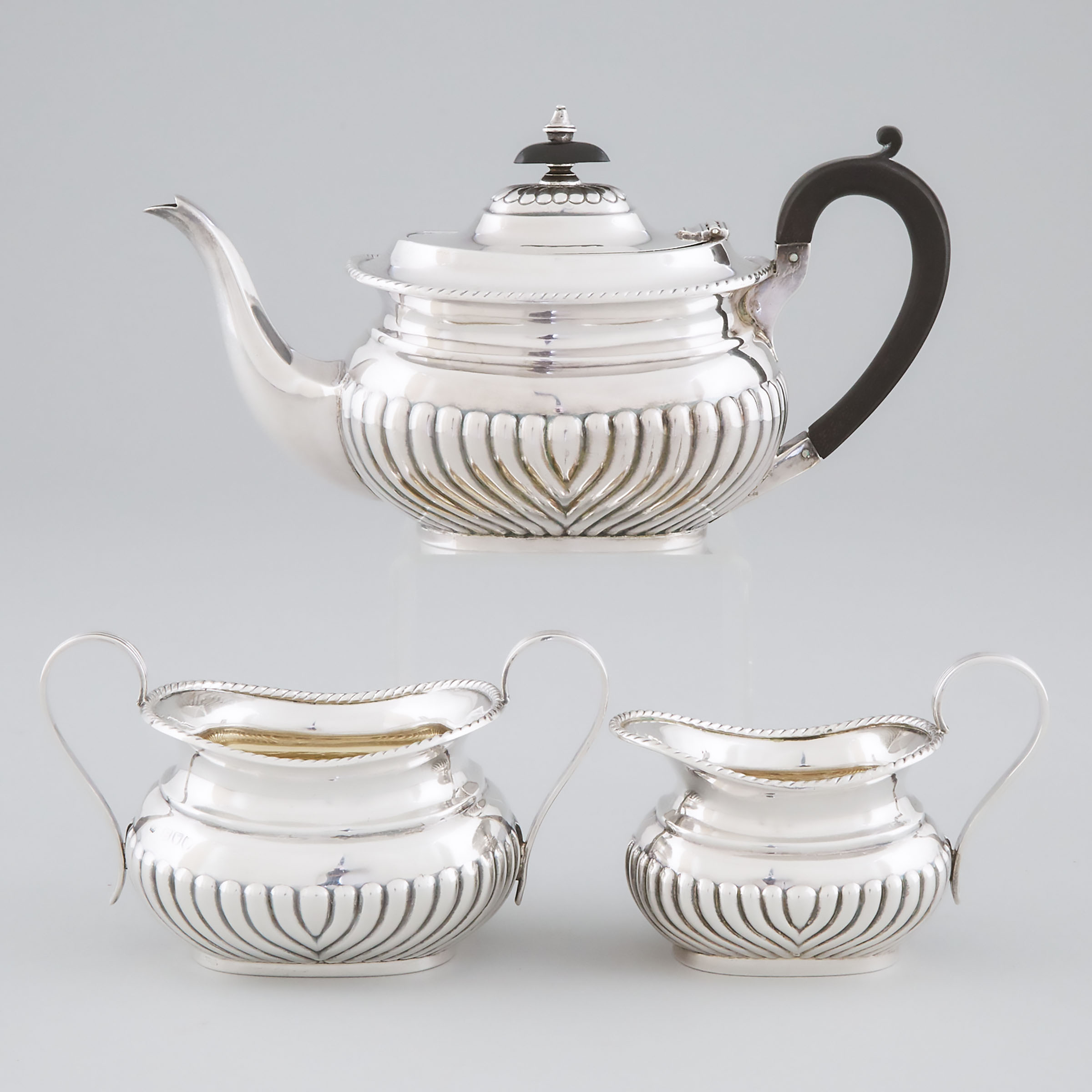 Late Victorian Silver Tea Service  3ac60c