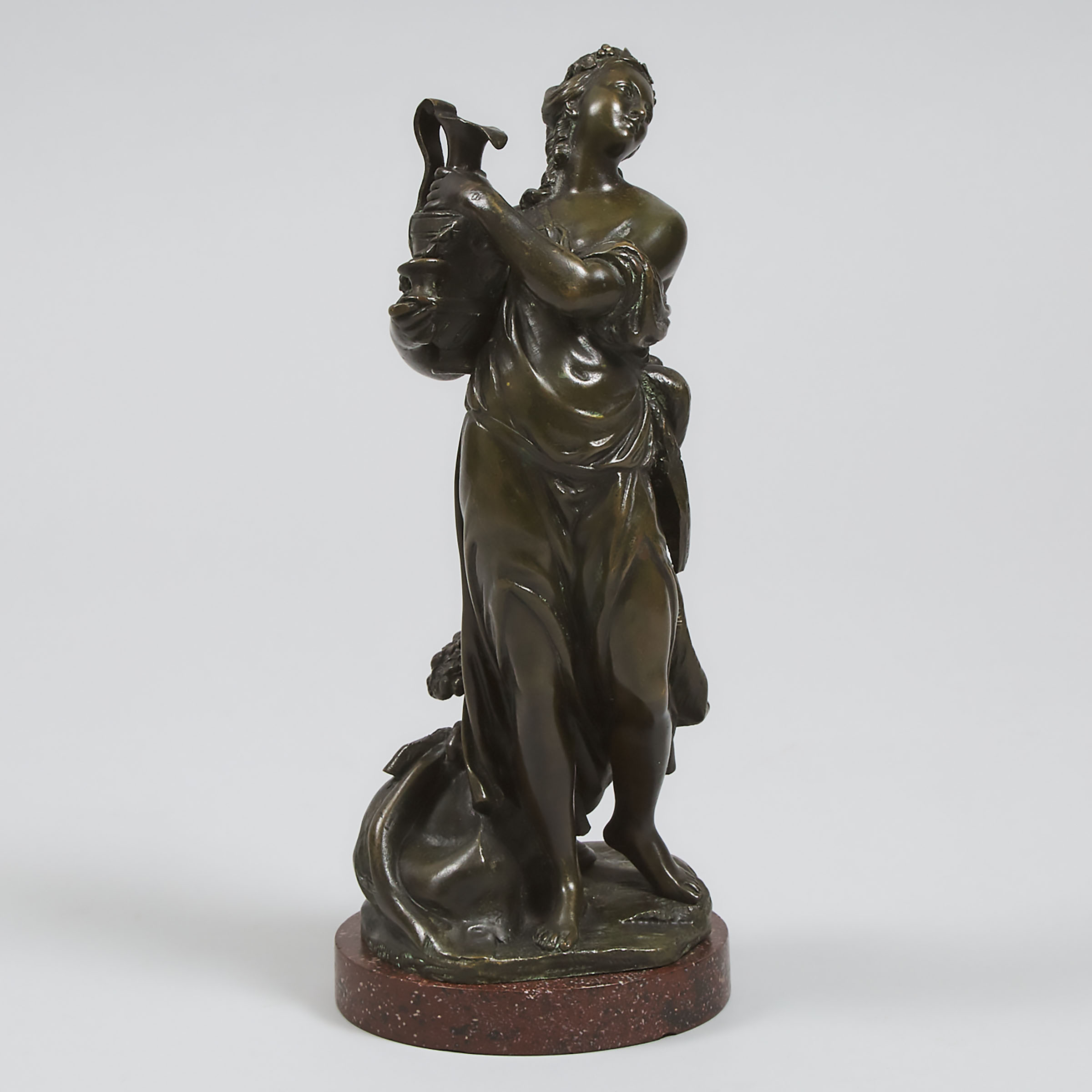 Italian Patinated Bronze Allegorical 3ac62d