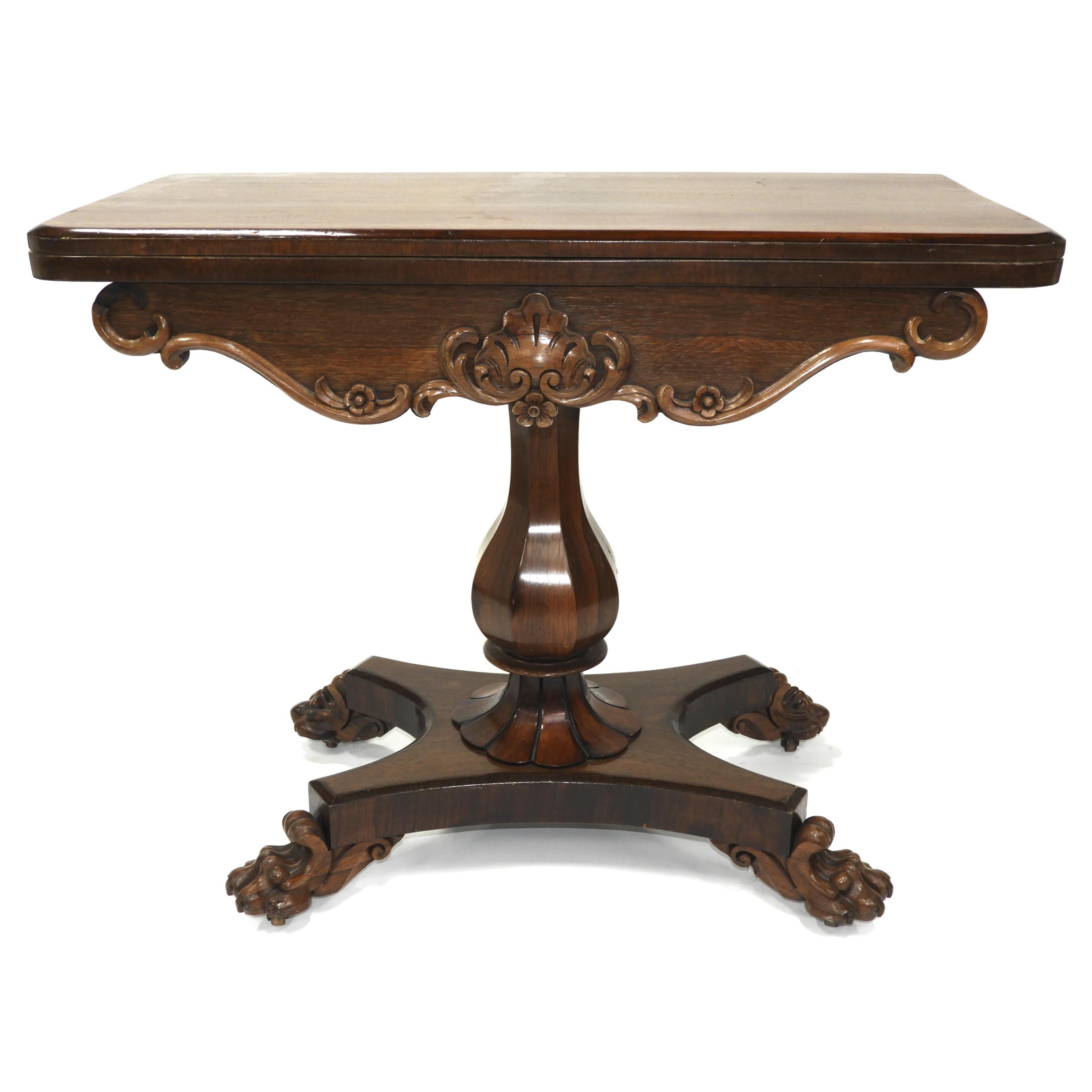 Victorian Mahogany Games Table  3ac647