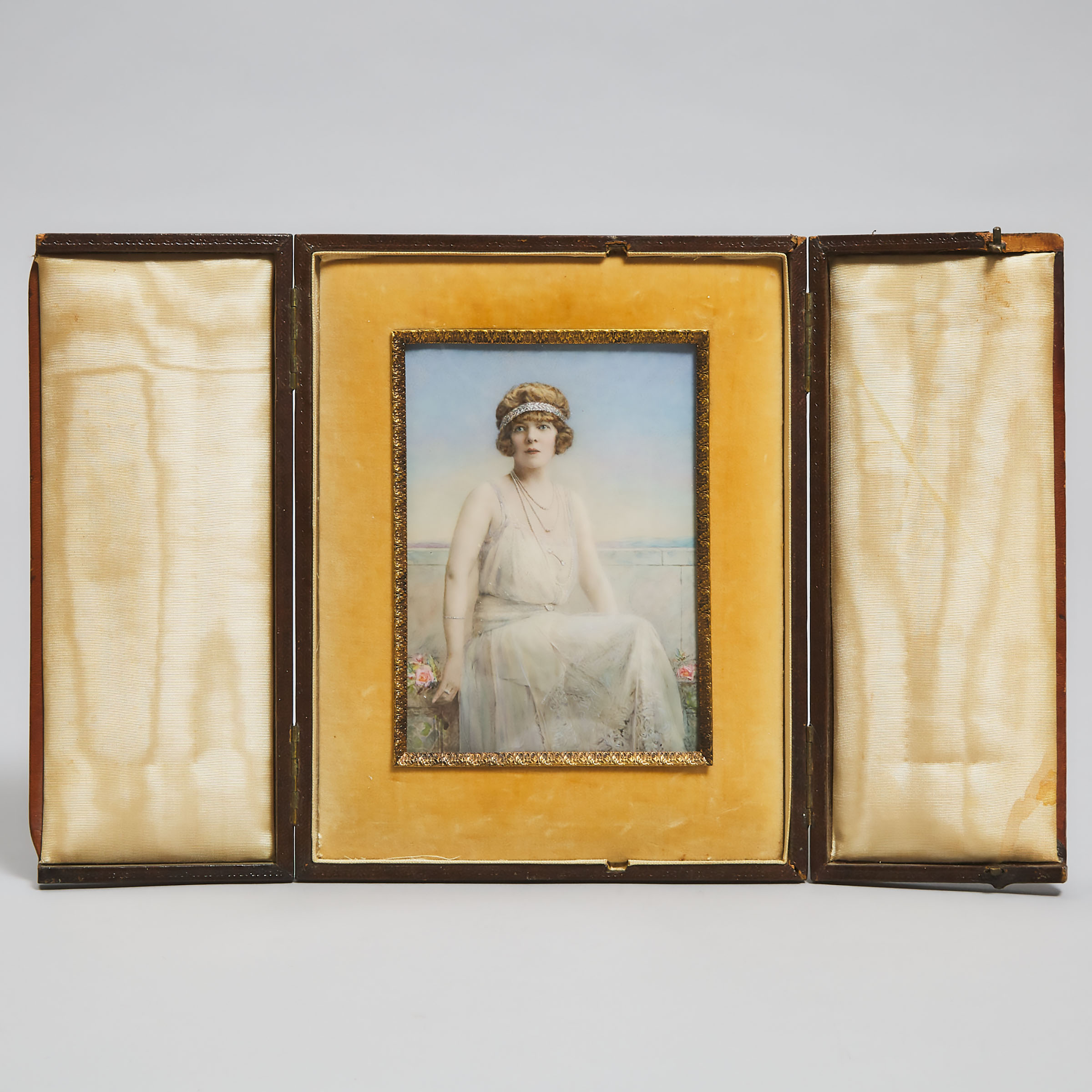 Portrait on Ivory of a Young Woman,