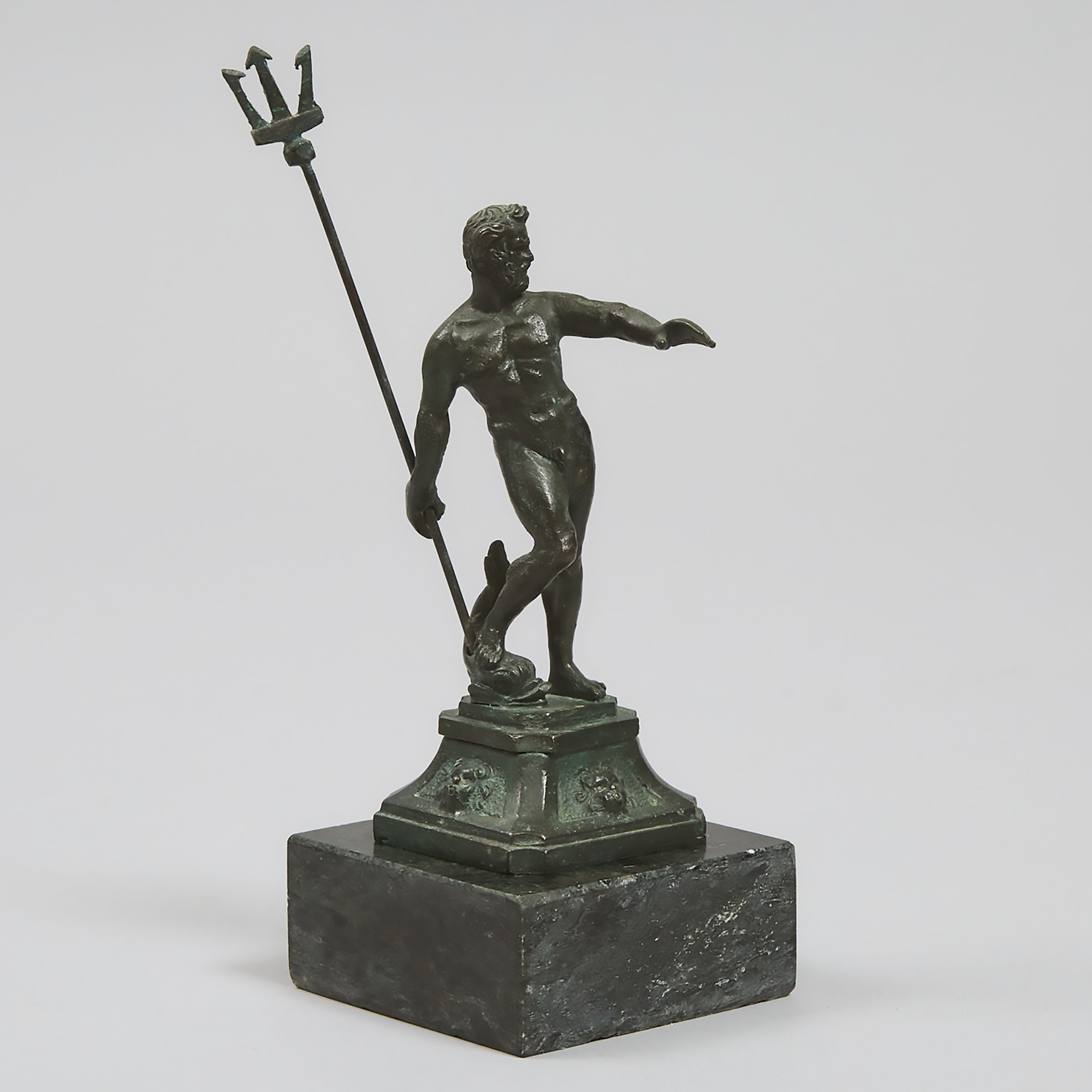 Small Italian Patinated Bronze 3ac690