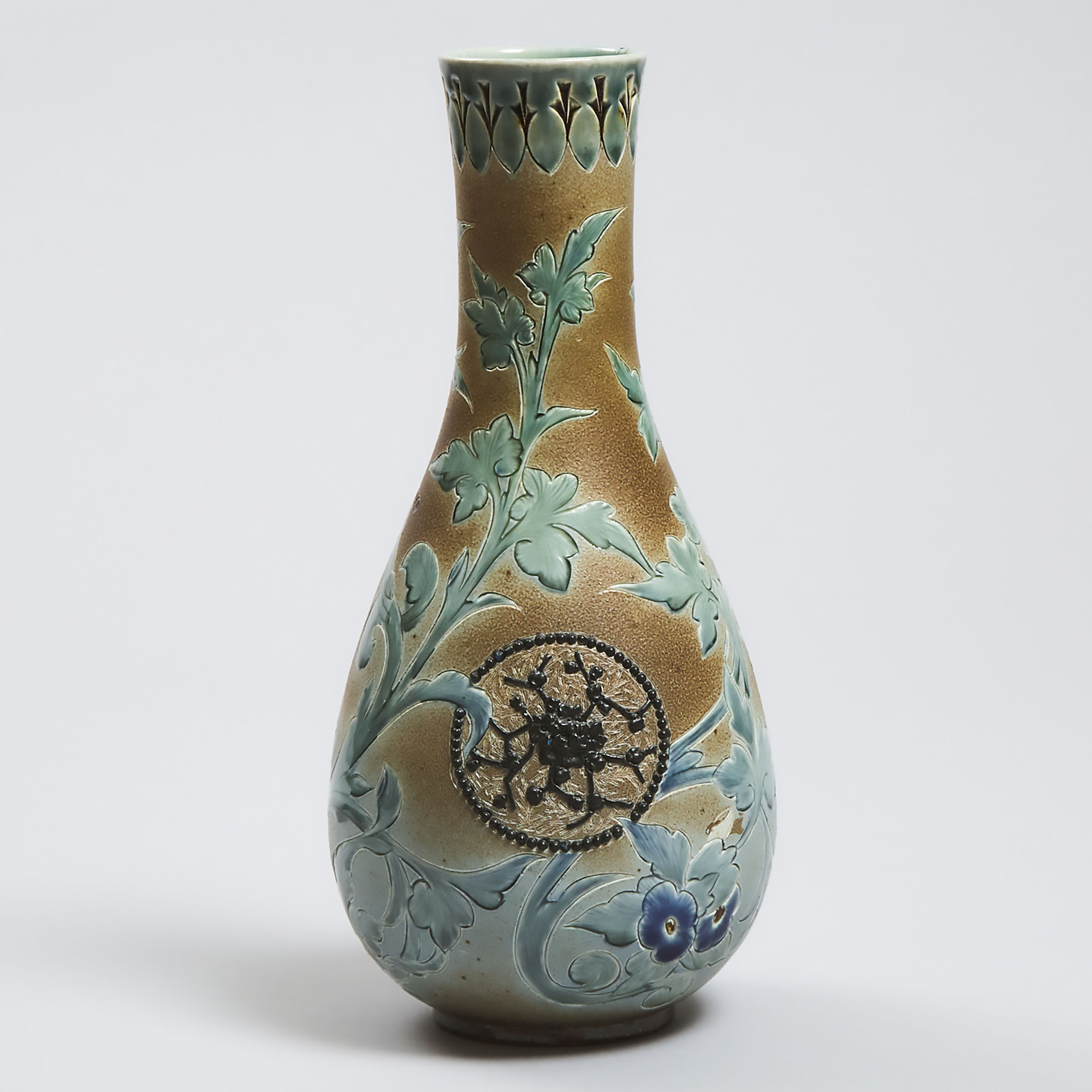 Royal Doulton Stoneware Vase Bessie 3ac6cb
