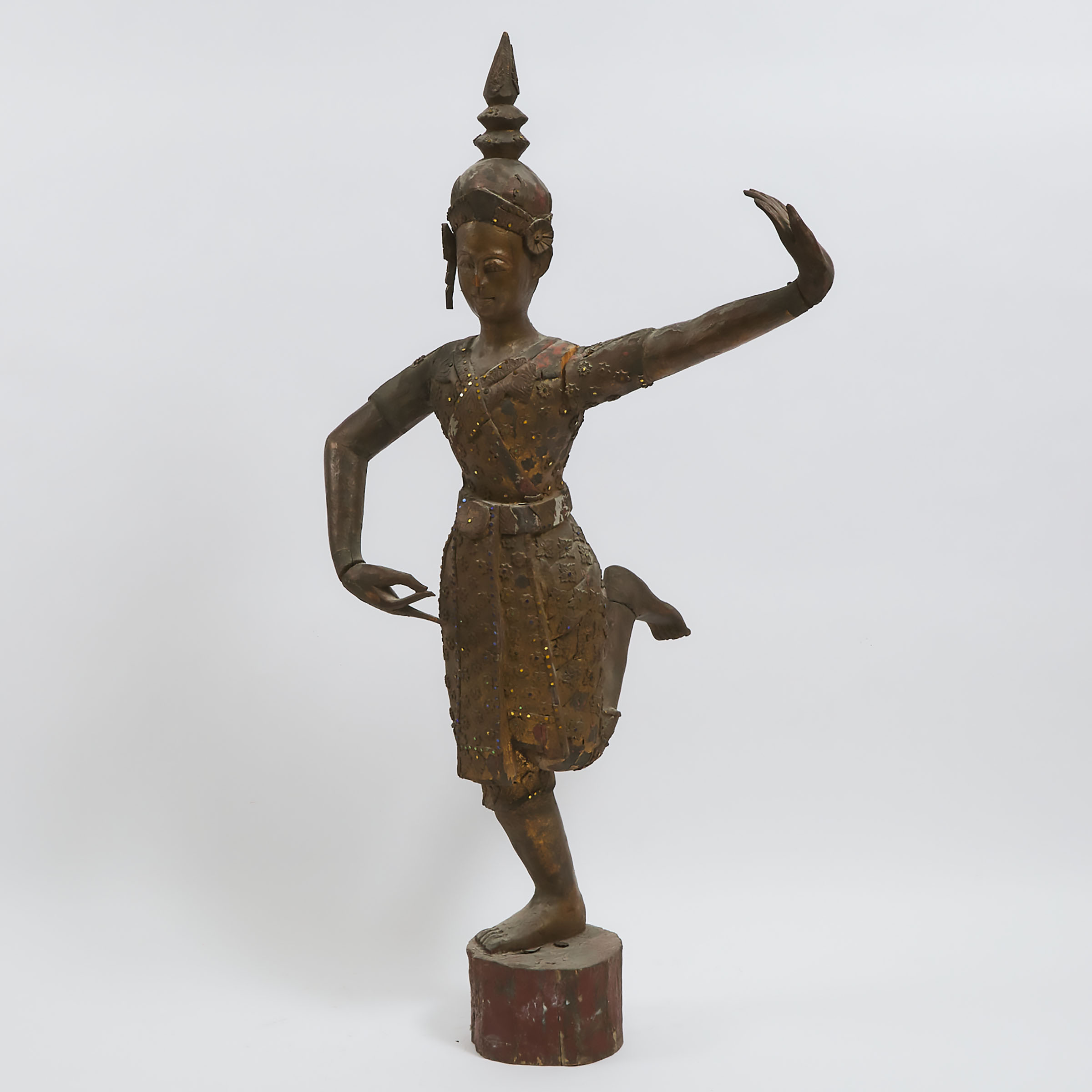 A Southeast Asian Wood Figure of 3ac6f8