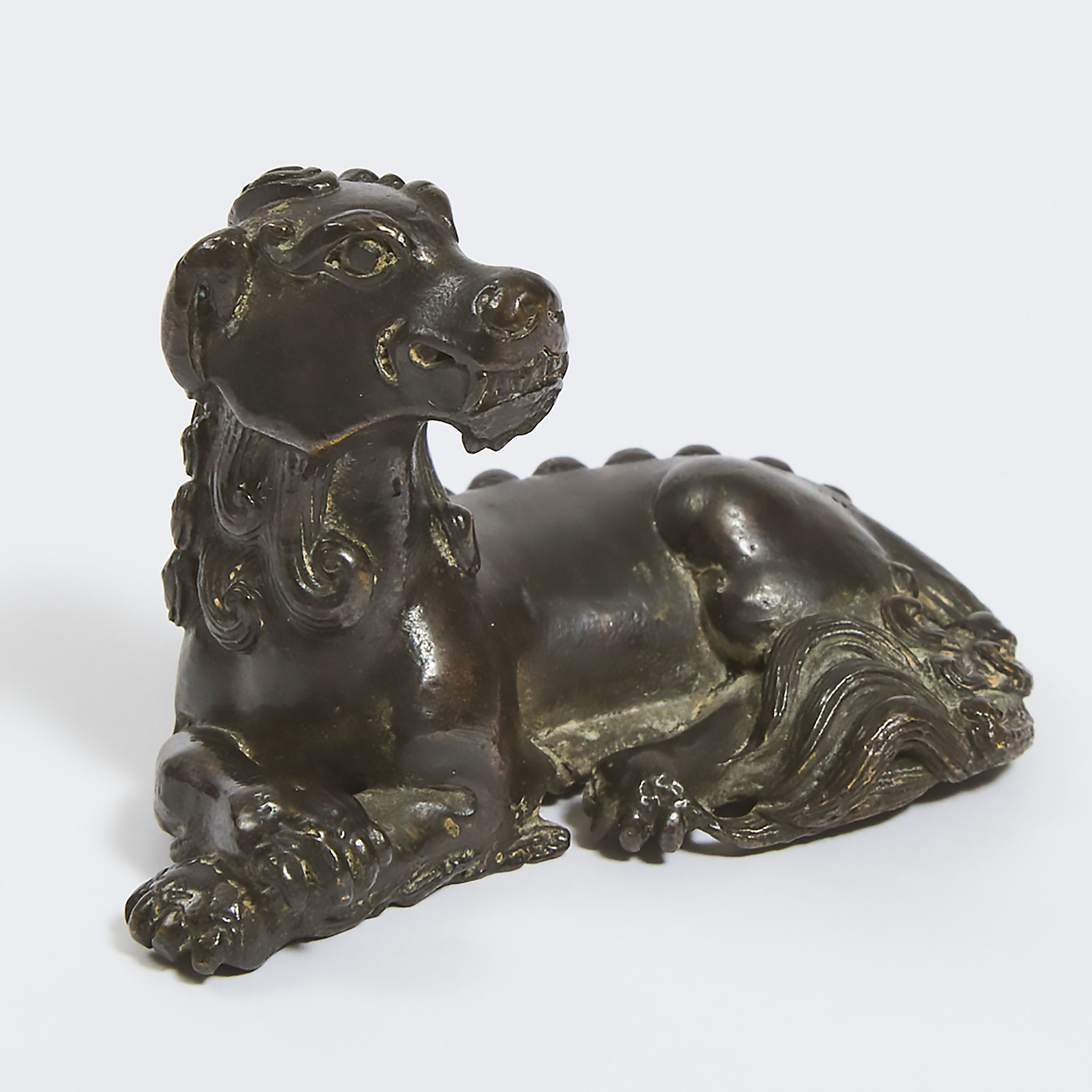 A Gilt Bronze 'Mythical Beast'