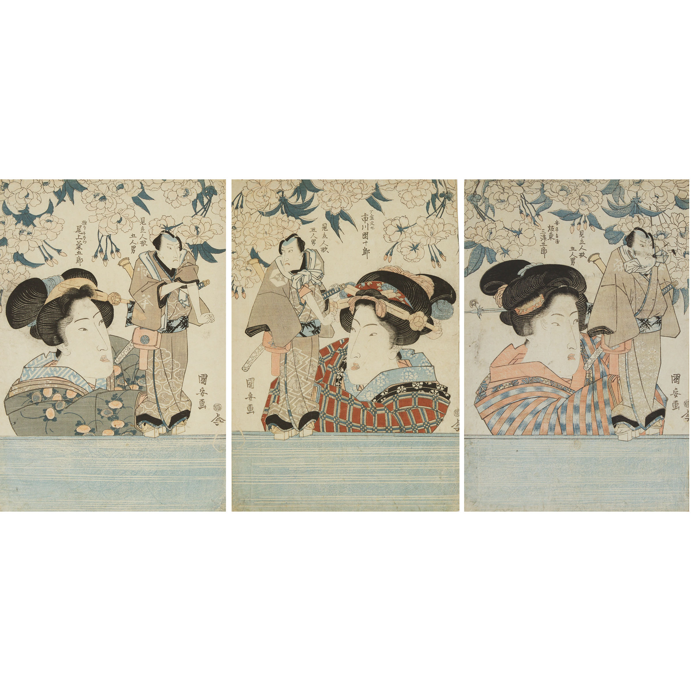 Utagawa Kuniyasu (1794-1832), Bijin