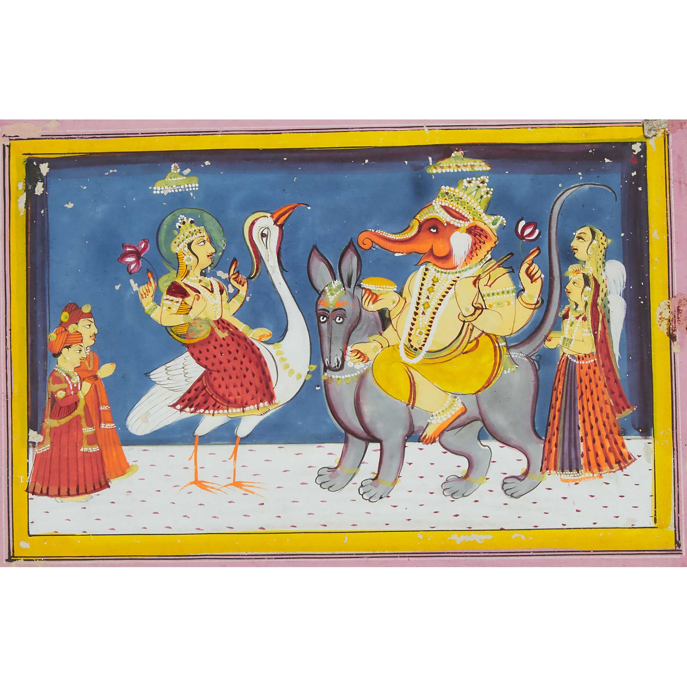 An Indian Miniature Painting of