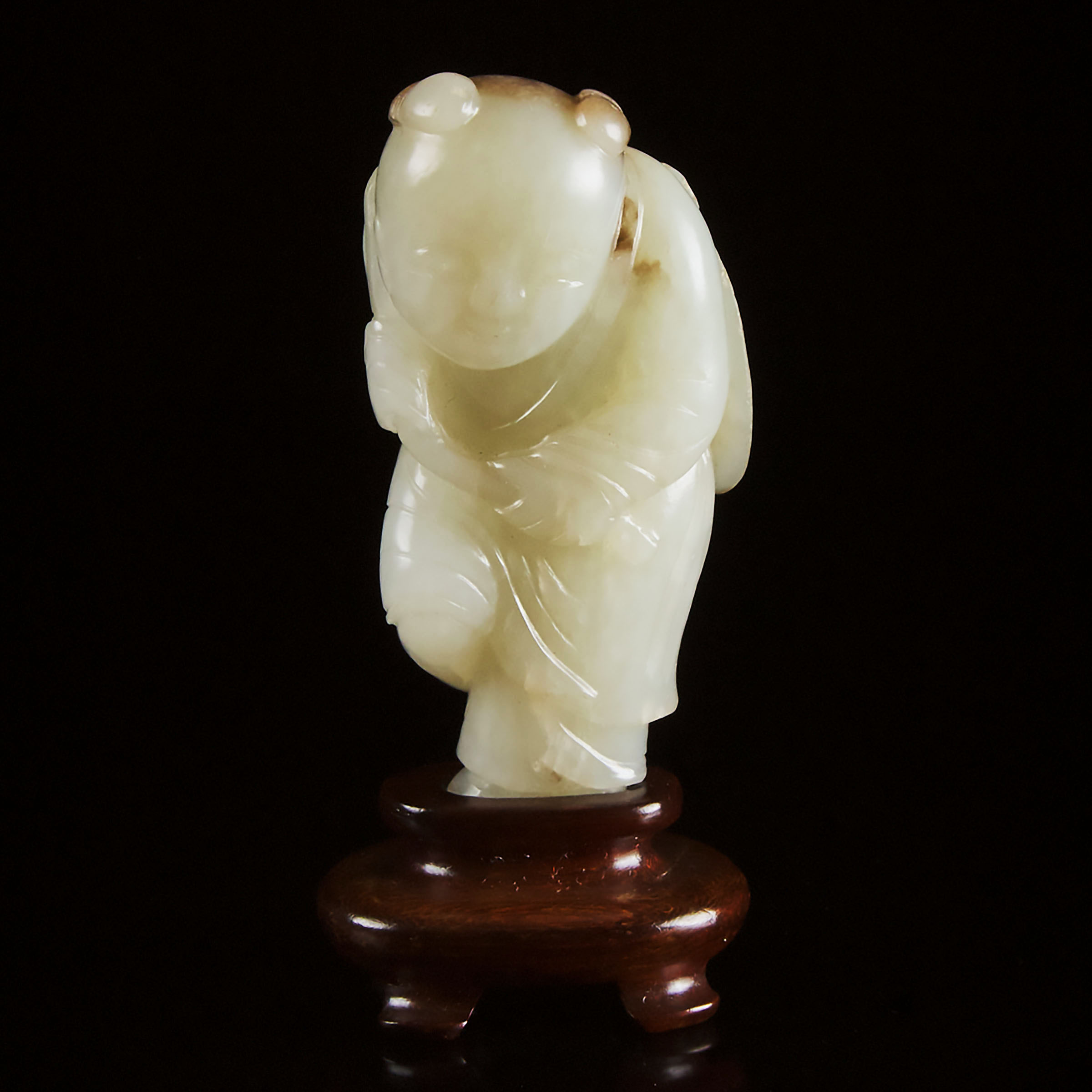 A White and Russet Jade Carving 3ac7b6