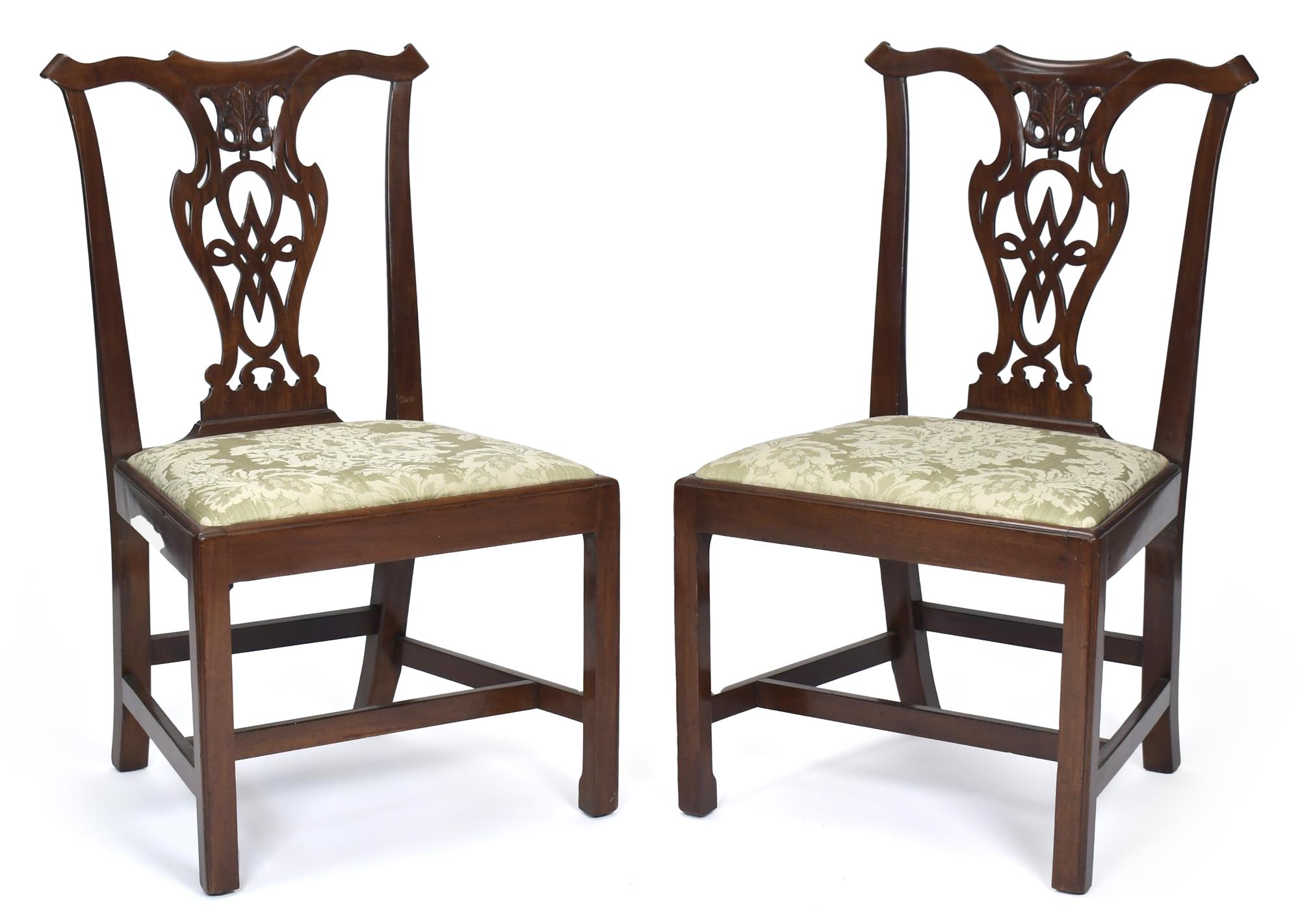 PAIR OF SOUTHERN CHIPPENDALE DINING