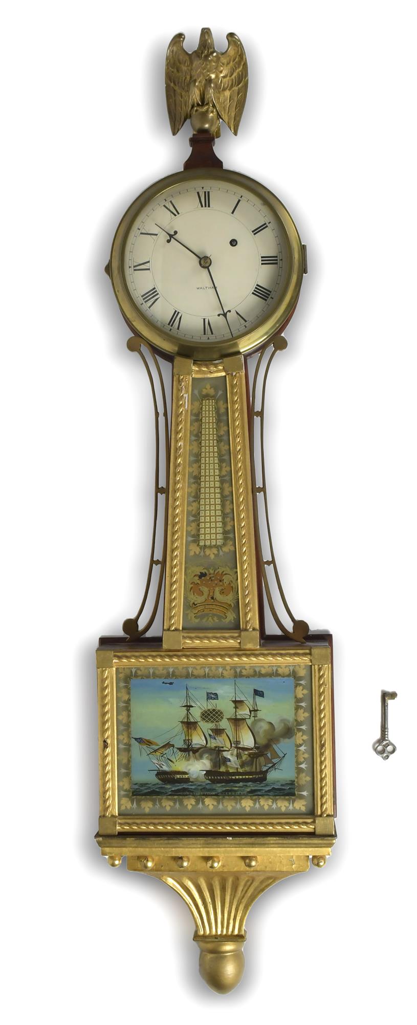 WILLARDS PAT WALTHAM BANJO CLOCK  3ac805