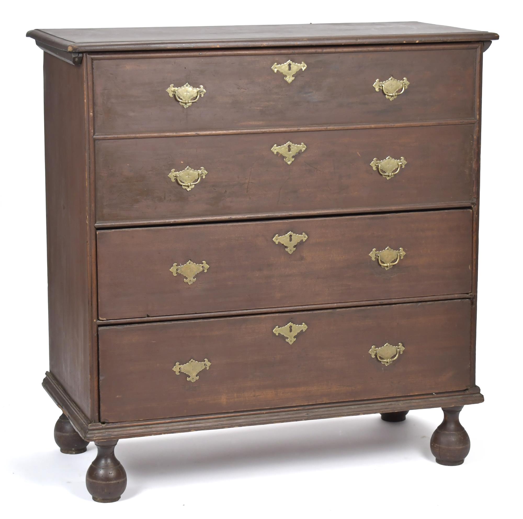 WM AND MARY BALL FOOT BLANKET CHEST,