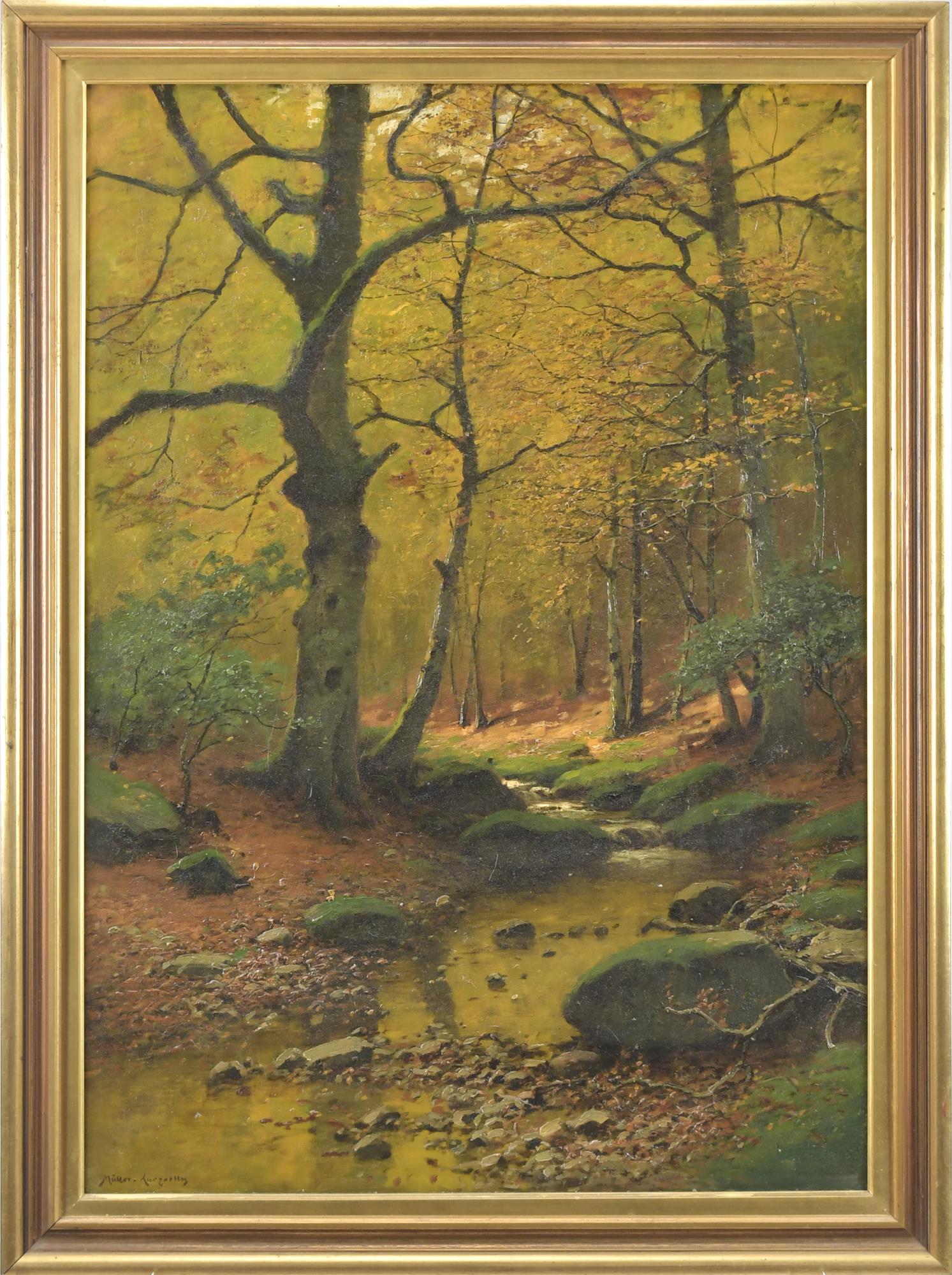 KONRAD MULLER-KURZWELLY OIL, AUTUMN