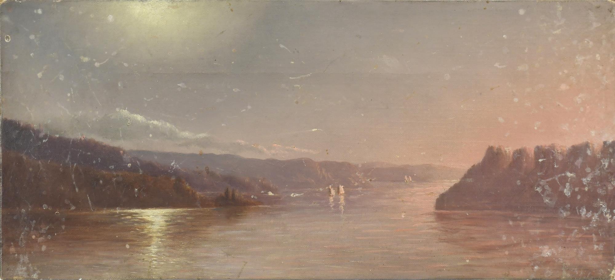 19TH C. AMERICAN SCHOOL OIL, RIVER