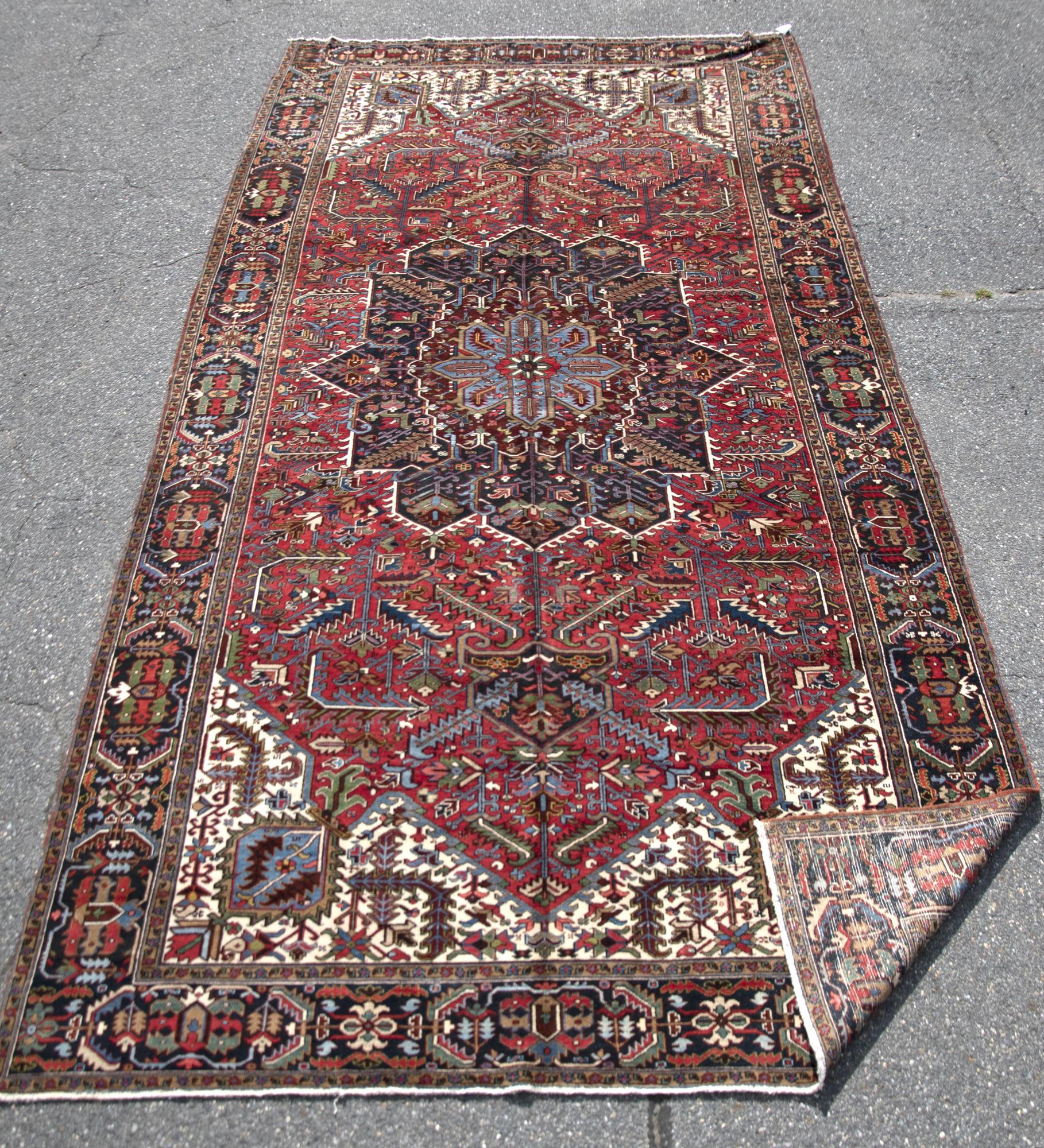 ANTIQUE ORIENTAL HERIZ PALACE SIZE