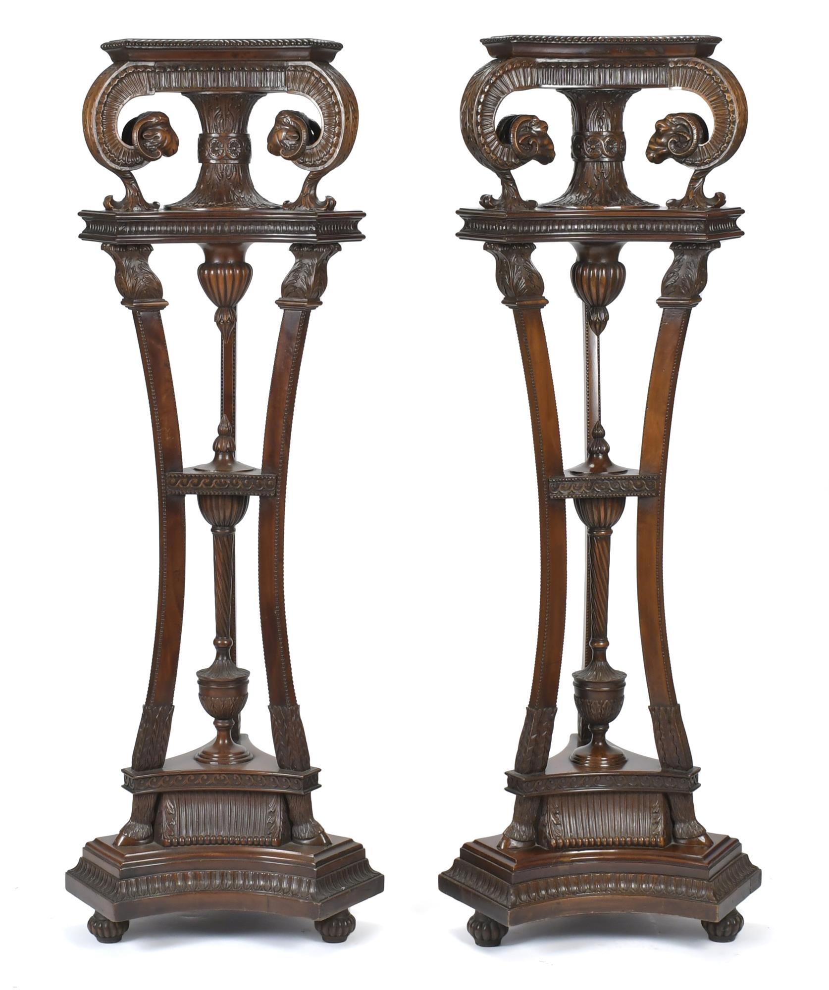 FINE PAIR OF 19TH C CARVED ENGLISH 3ac8cd