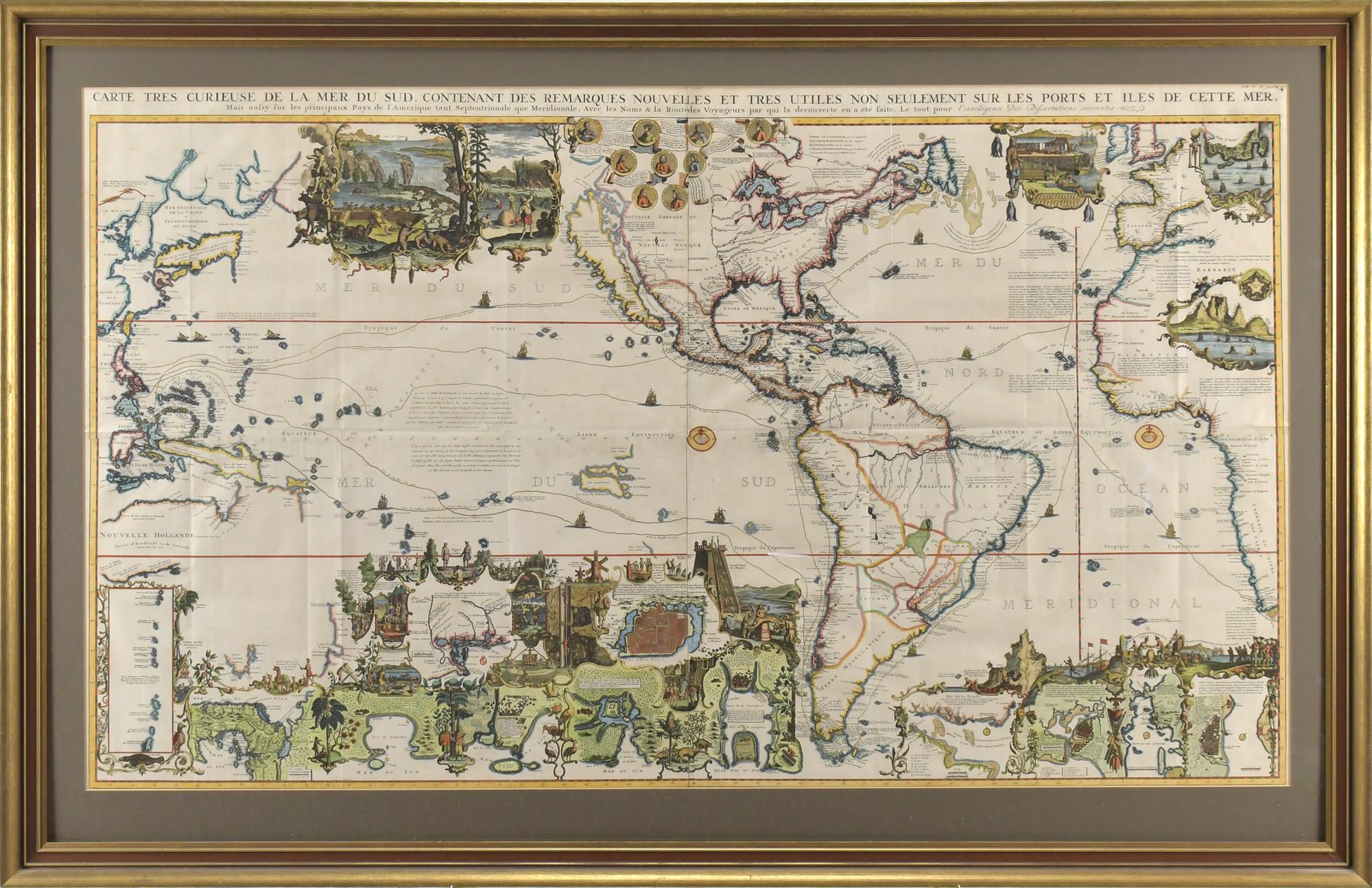 HENRI CHATELAIN MAP CA 1719  3ac93d