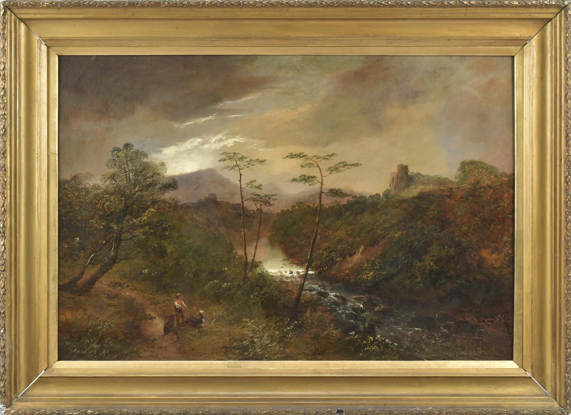 19TH C. EUROPEAN SCHOOL LANDSCAPE