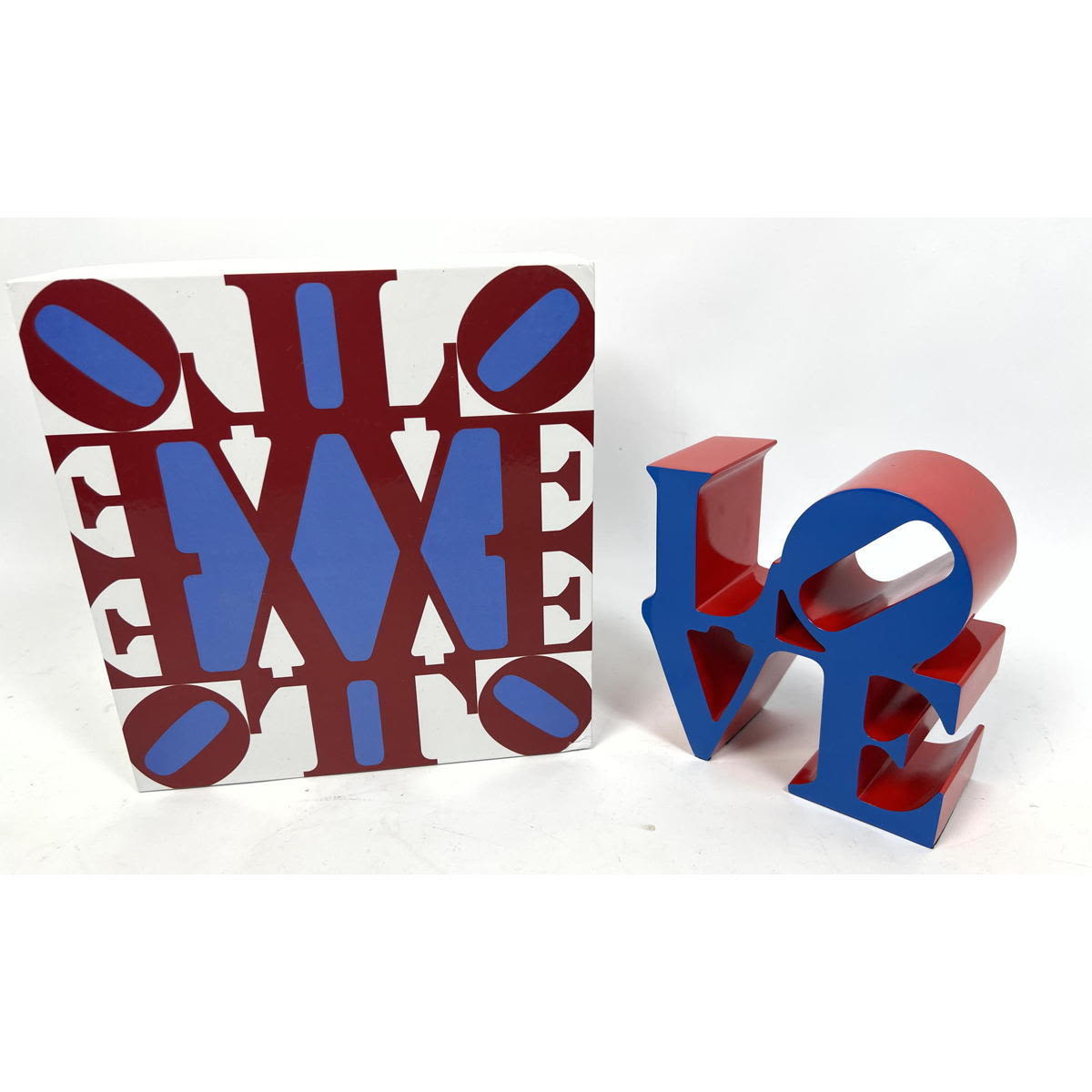 Robert Indiana Love Sculpture Orig 3ac9dd