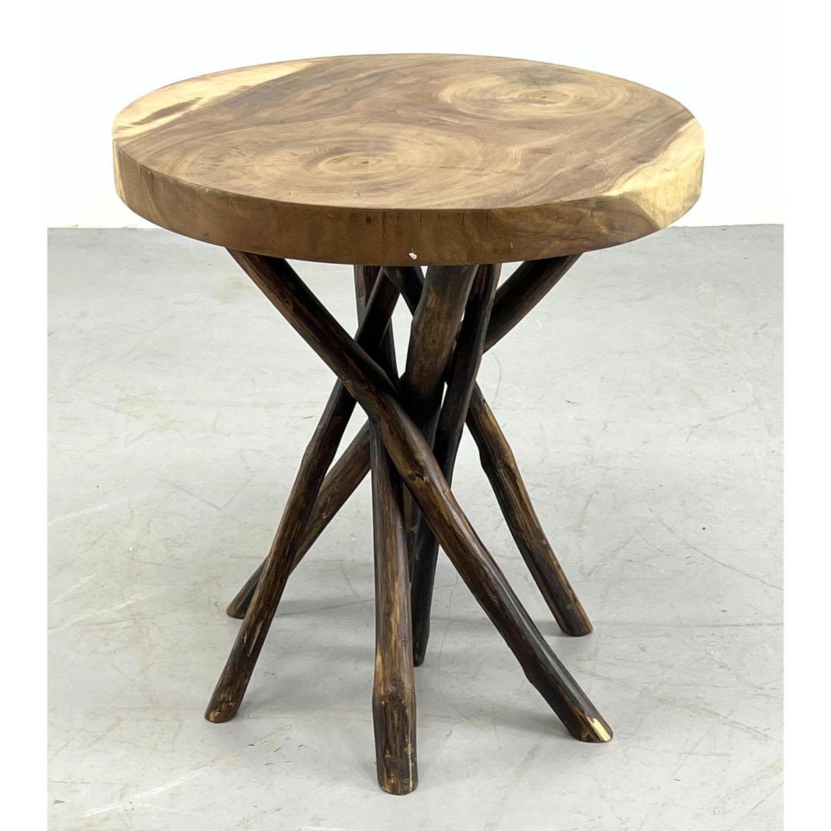 Contemporary twig Side Table with 3acb28