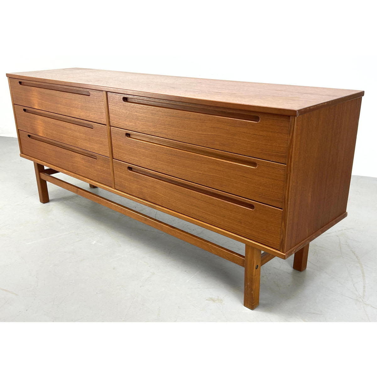 Danish Modern Teak Dresser by Nils