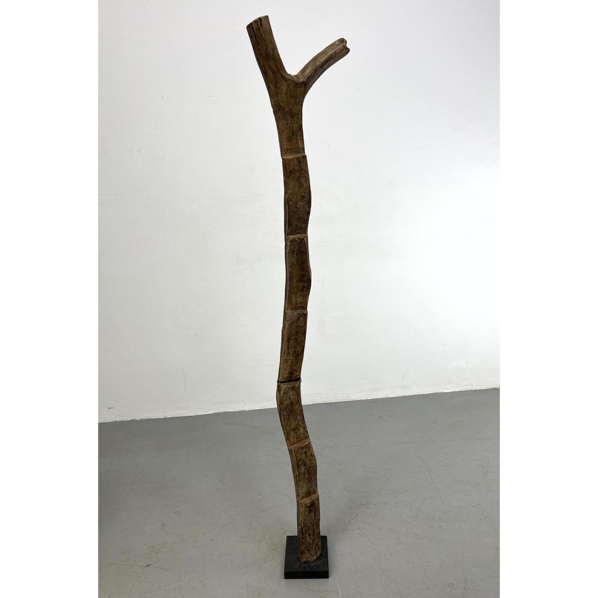 African Carved wood Dogon ladder