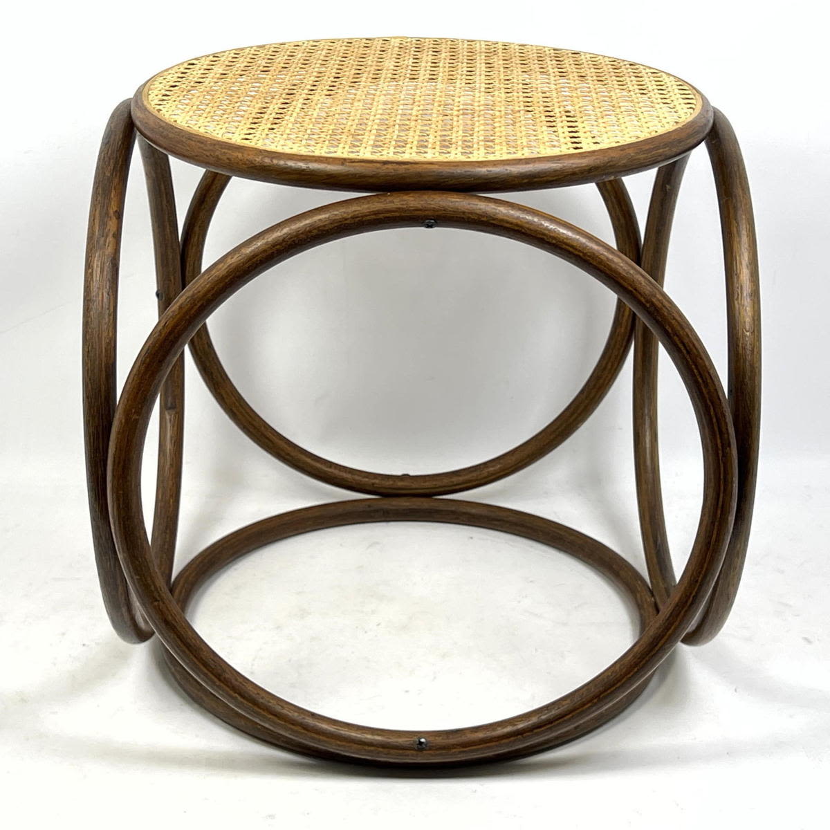 Caned Seat Round Bentwood Foot