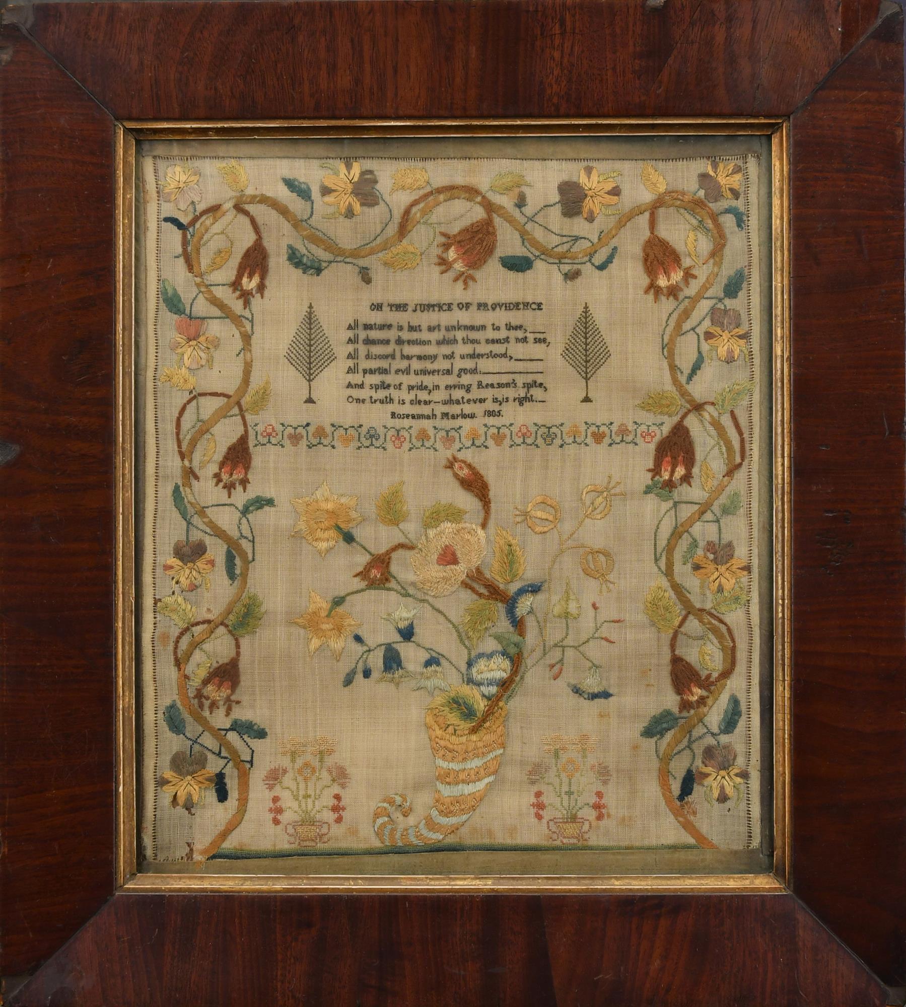 1805 NEEDLEWORK, ROSANNA MARLOW.