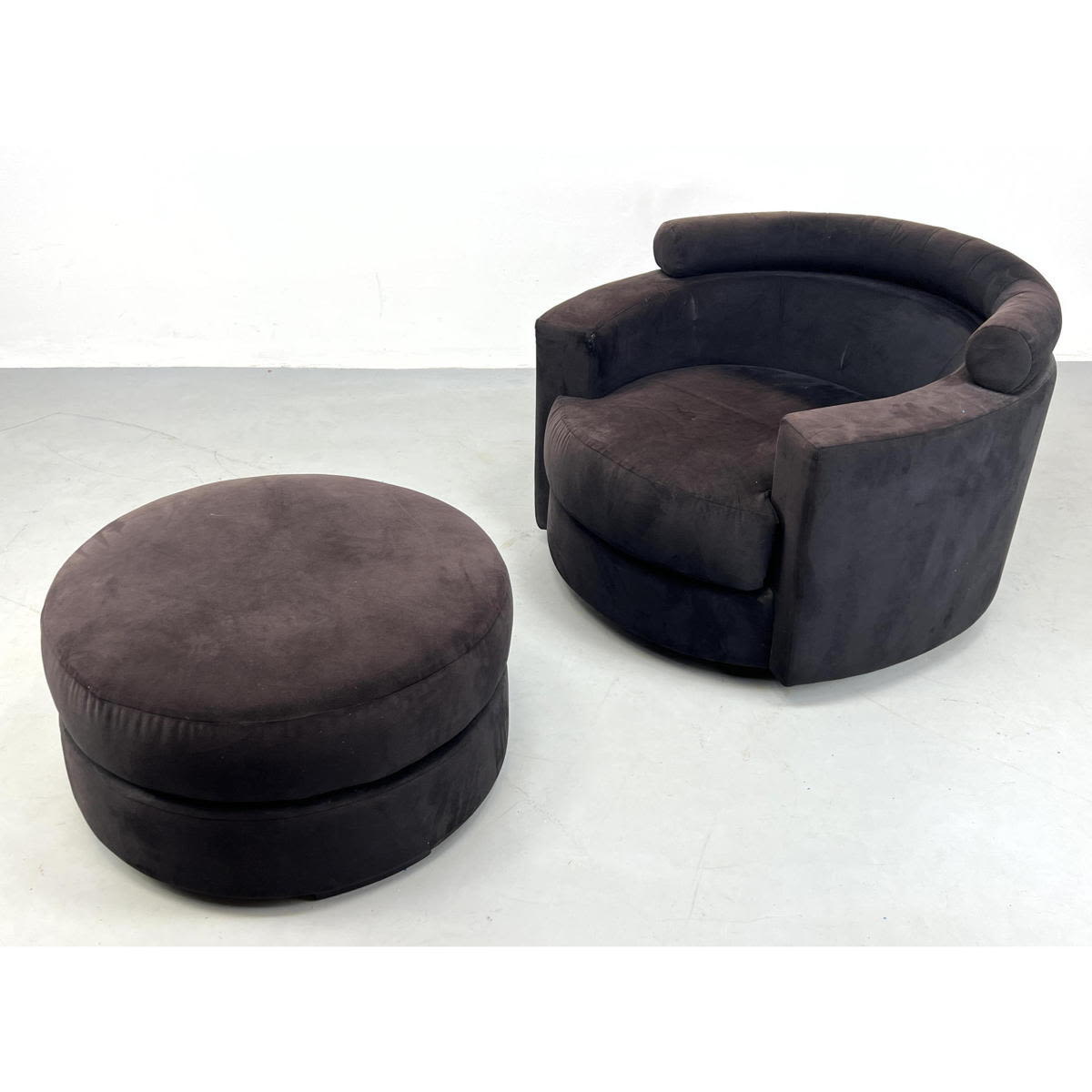 ROCHE BOBOIS Lounge Chair Ottoman  3acca7