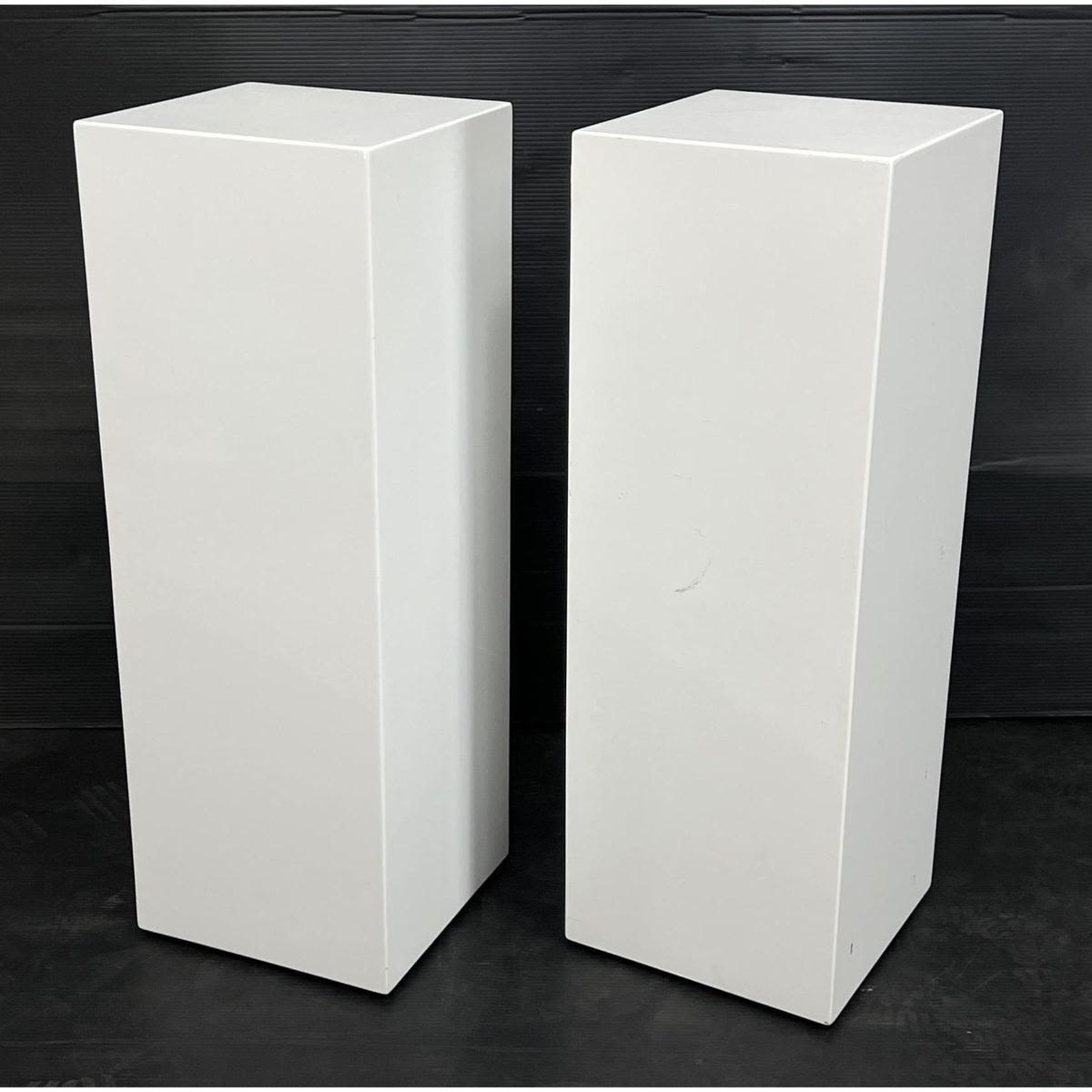Pr CRATE and BARREL Tall White