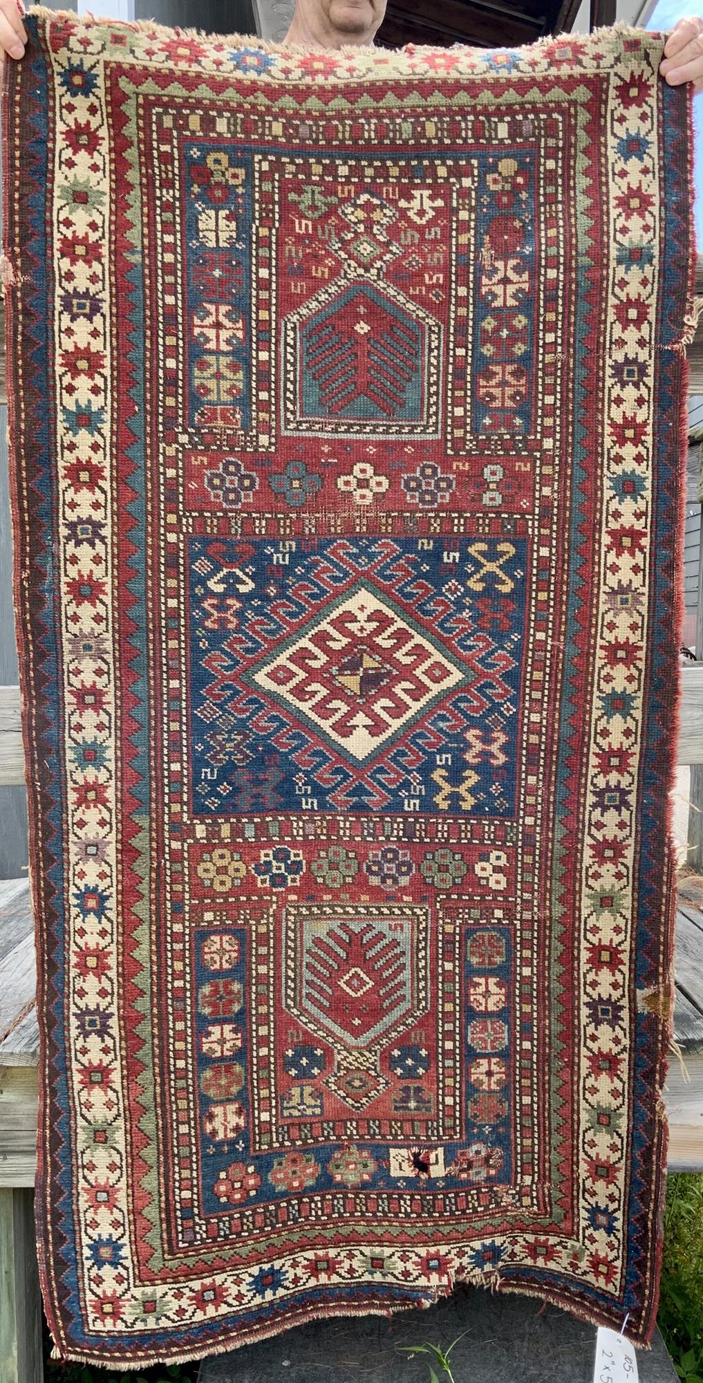 ANTIQUE ORIENTAL SCATTER RUG Scatter 3acd44