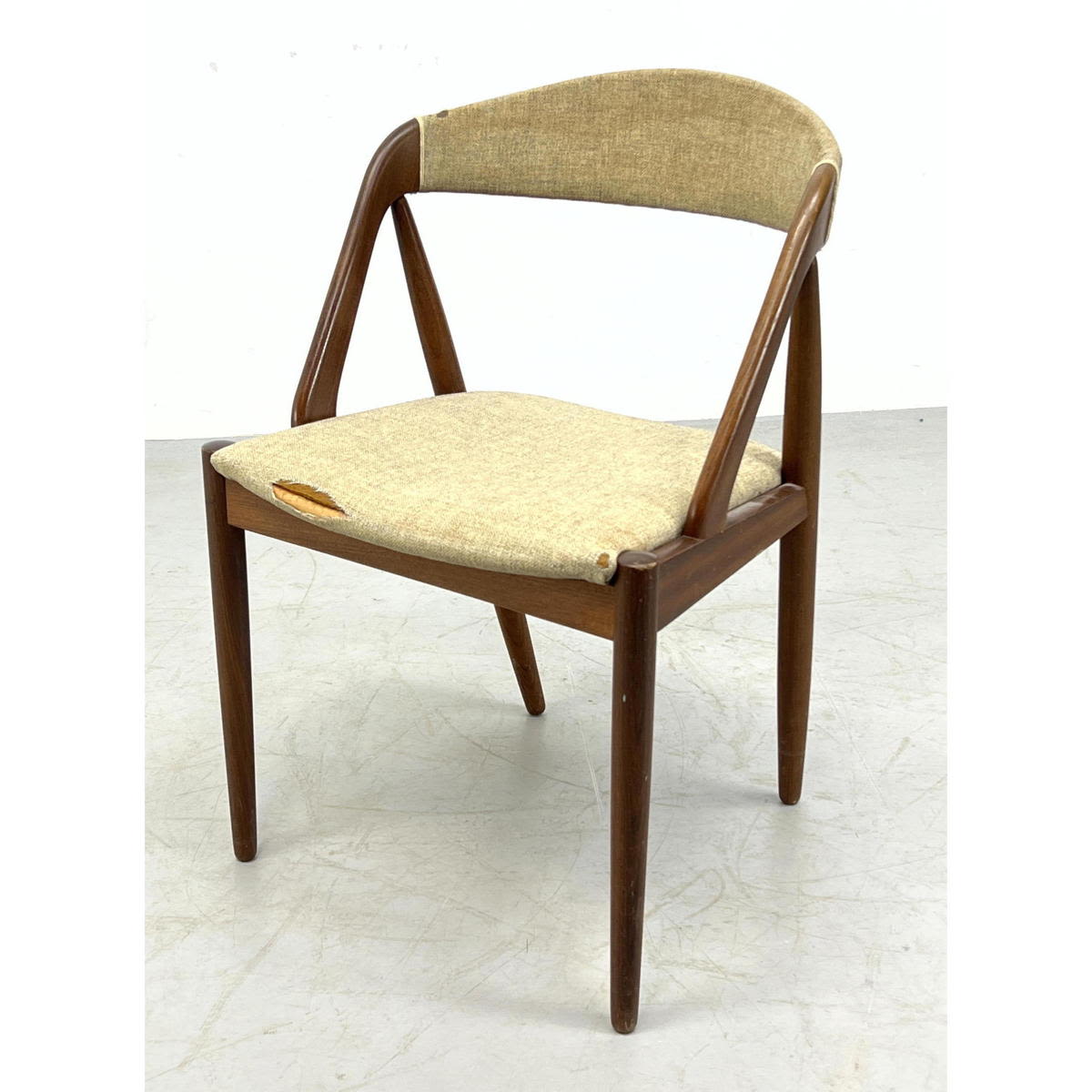 Danish teak side chair Drop in 3acd72