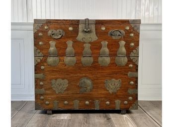 Asian cabinet with drop front  3acdfc