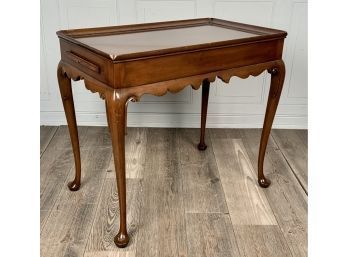 Queen Anne style tea table with