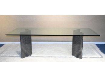 A beautiful modernist dining table