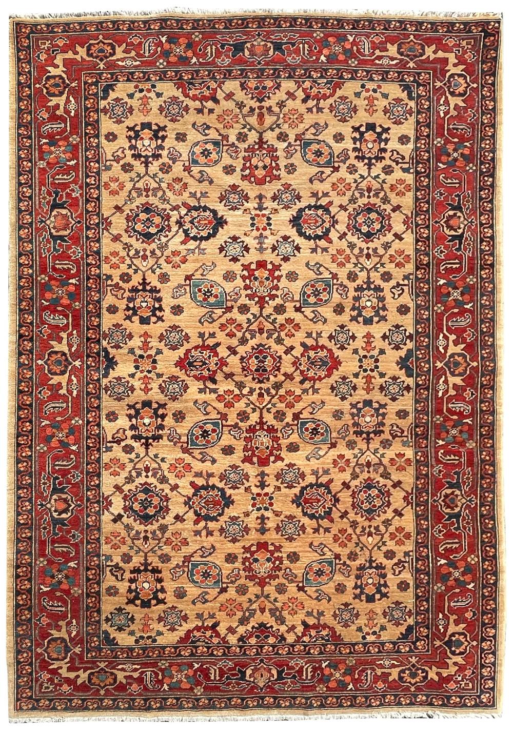 MAHAL DESIGN RUG: 6'0" X 9'2" EARLY