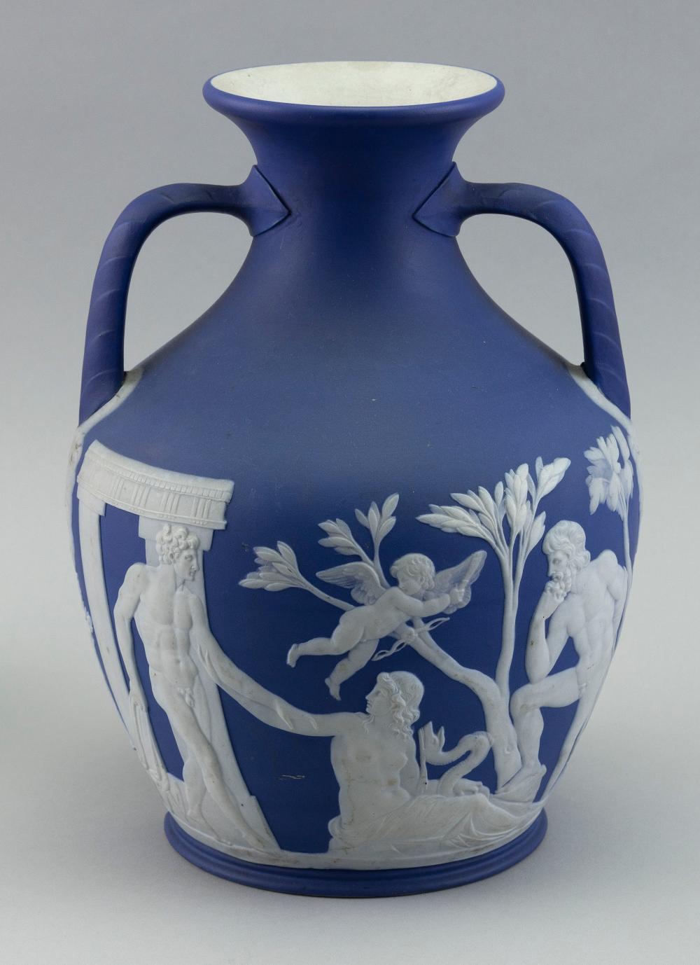 JOSIAH WEDGWOOD & SONS BLUE JASPERWARE