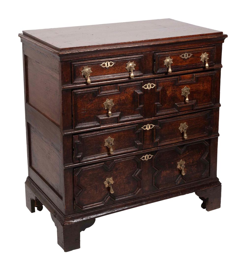 ENGLISH FIVE DRAWER BUREAU 19TH 3af69c