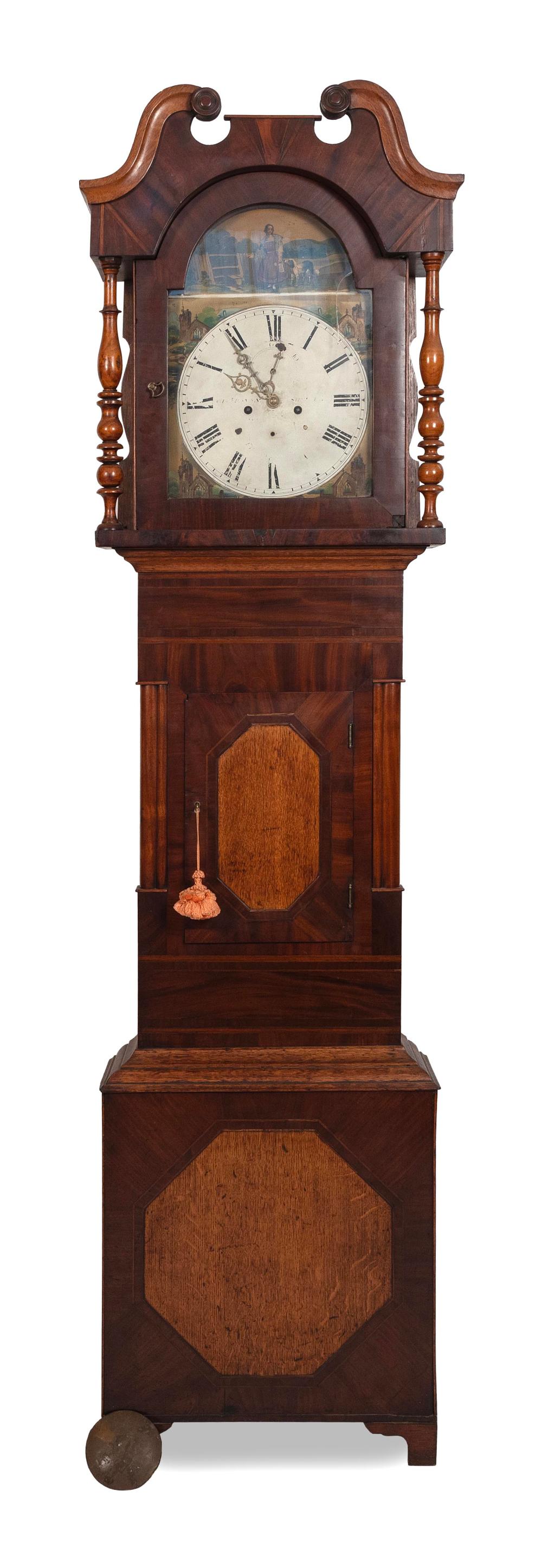 TALL CASE CLOCK ENGLAND 19TH CENTURY 3af69f