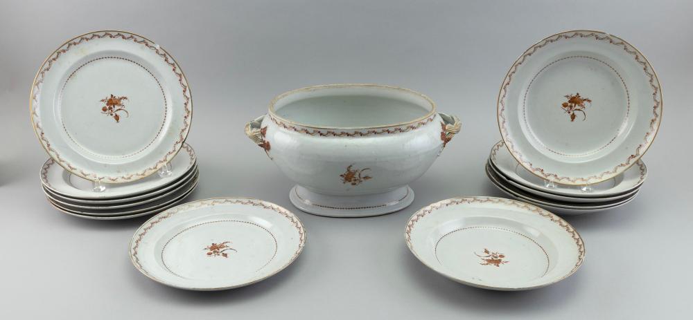 PARTIAL SET OF CHINESE EXPORT PORCELAIN 3af6c6