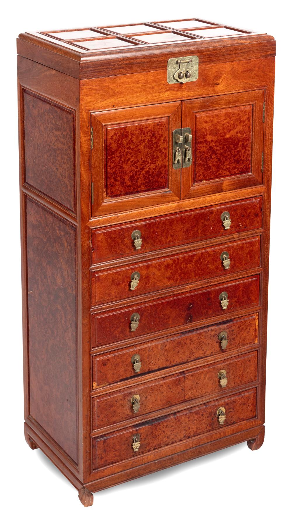 CURIO CHEST 20TH CENTURY HEIGHT 3af743