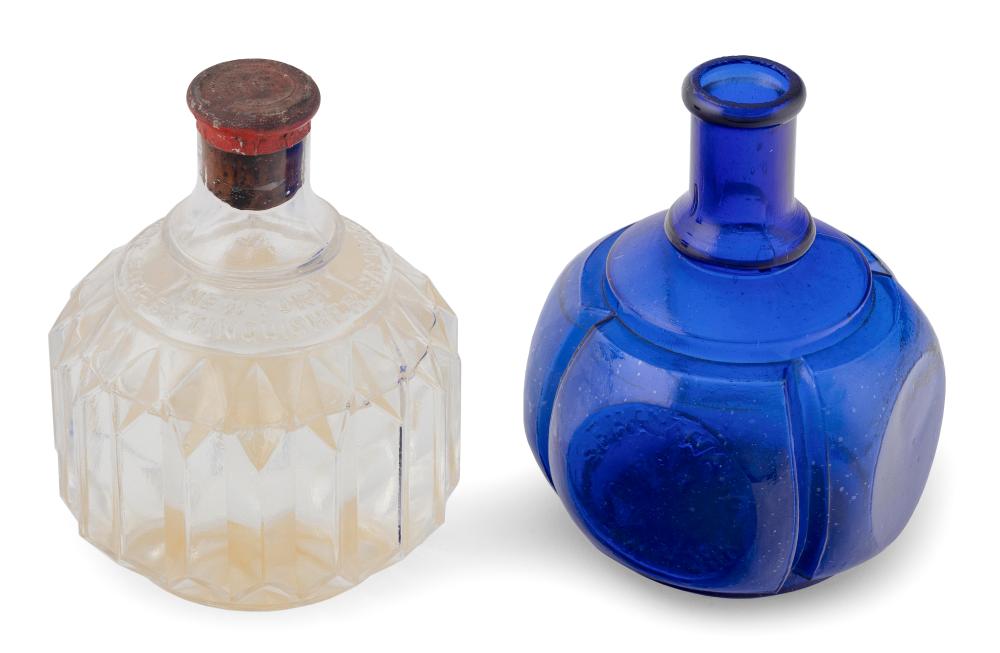 TWO HAYWARD’S GLASS FIRE GRENADES