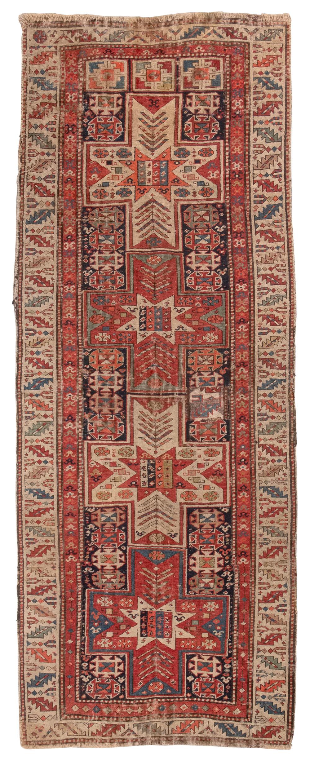 KAZAK RUNNER: 3'2" X 8'3" EARLY