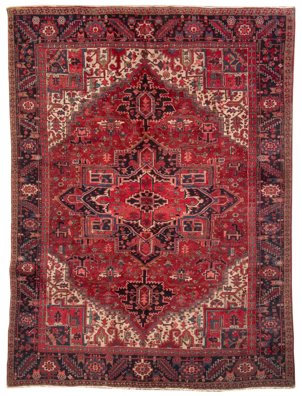 HERIZ RUG: 8’4” X 11’0” SECOND