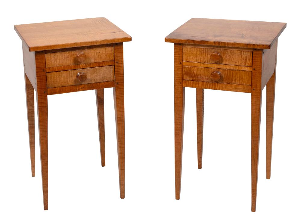 PAIR OF J COURTNEY TWO DRAWER 3af8a4